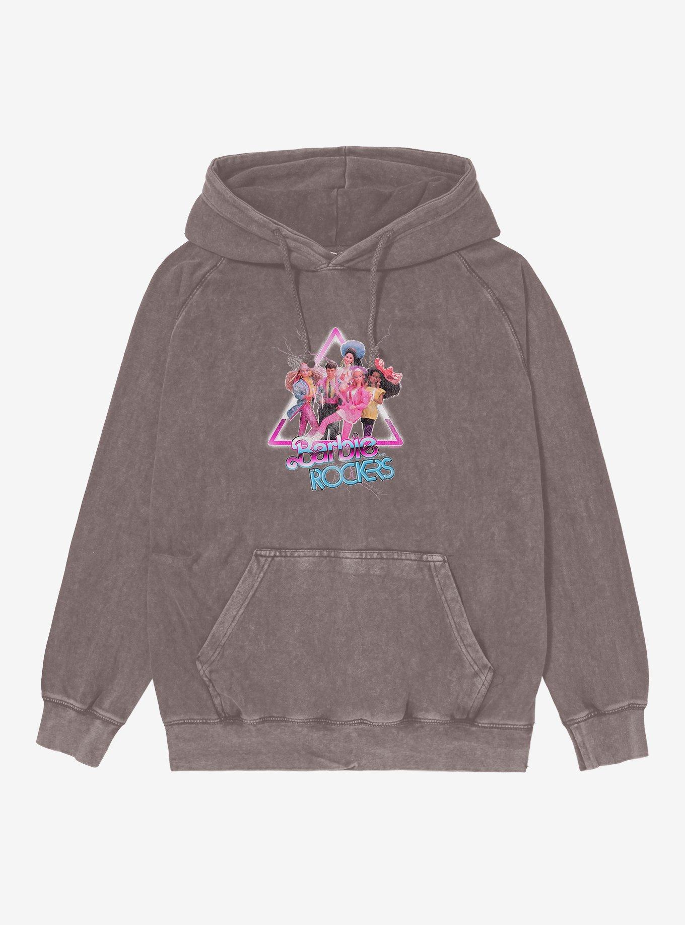 Barbie Rockers Mineral Wash Hoodie,All Products : American Fashion Style Bags On Sale