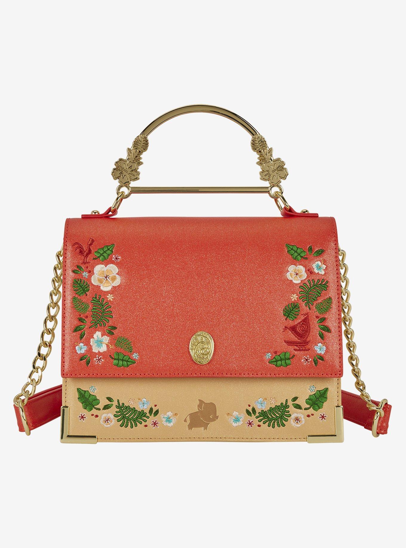 Loungefly Disney Moana Shimmer Embroidered Crossbody Bag, , hi-res