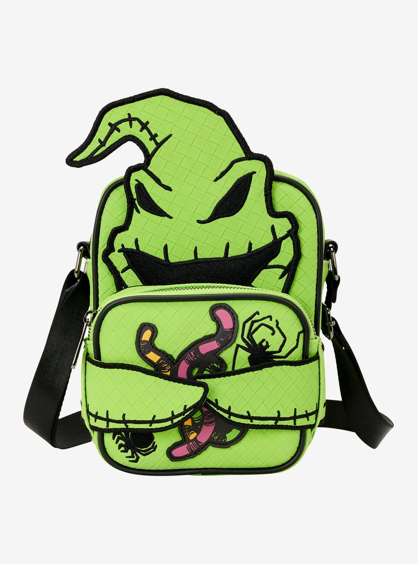 Loungefly Disney The Nightmare Before Christmas Oogie Boogie Figural Glow-in-the-Dark Crossbody Bag, , hi-res
