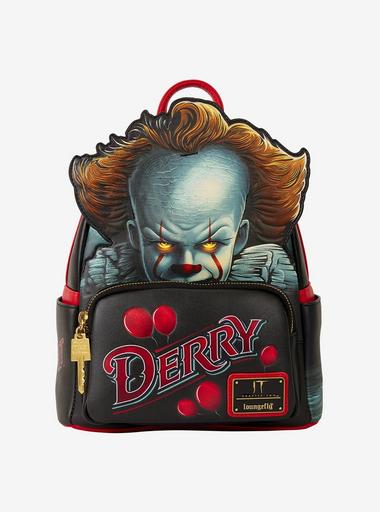 it mini.backpack movie Loungefly Pennywise Gutter Scene Cosplay Mini Backpack vRare Exclusive : Clothing, Shoes & Jewelry this backpack brings joy to everyday life Loungefly IT Pennywise Figural Light-Up