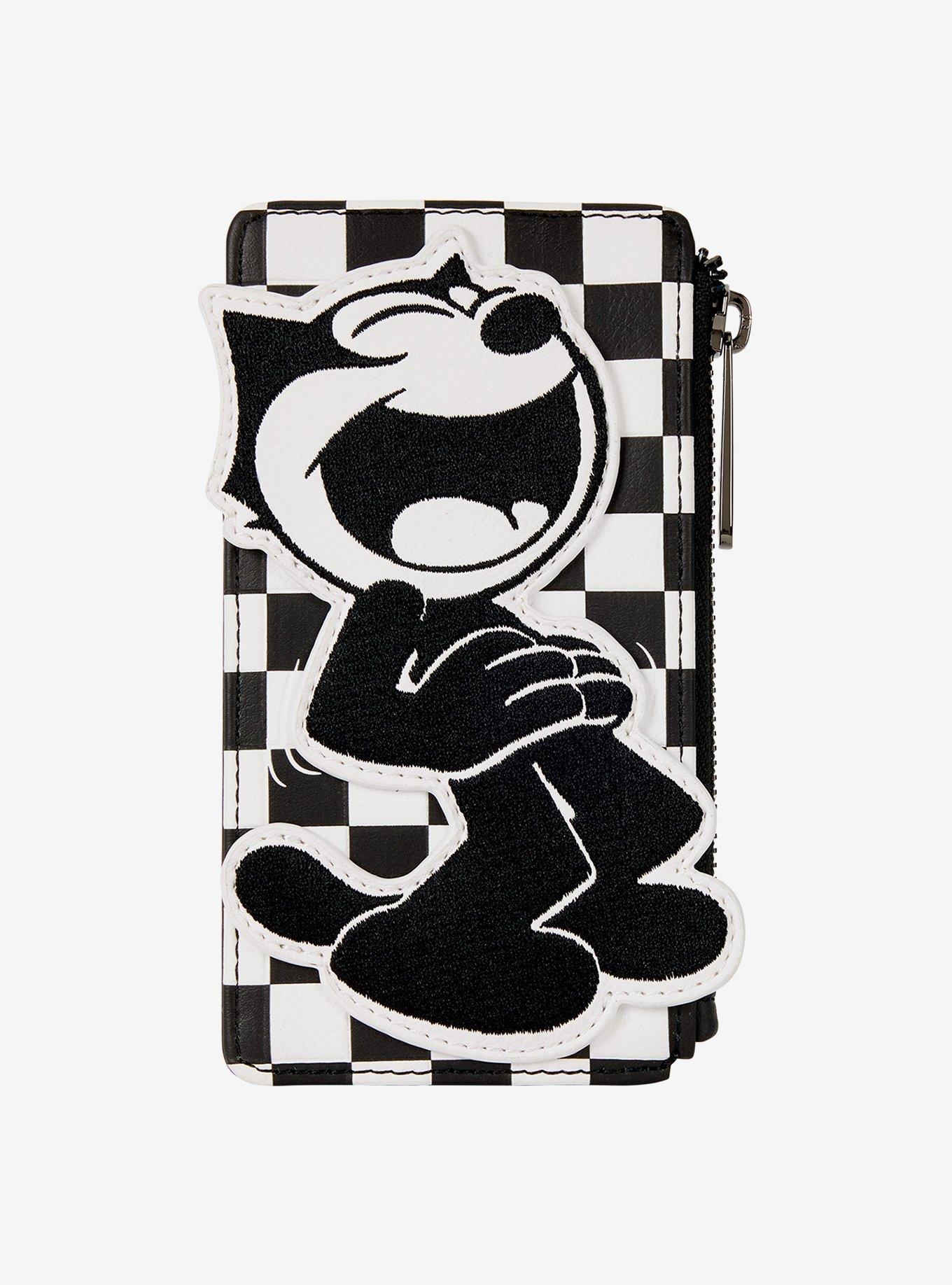 Loungefly Felix the Cat Checkered Card Holder, , hi-res