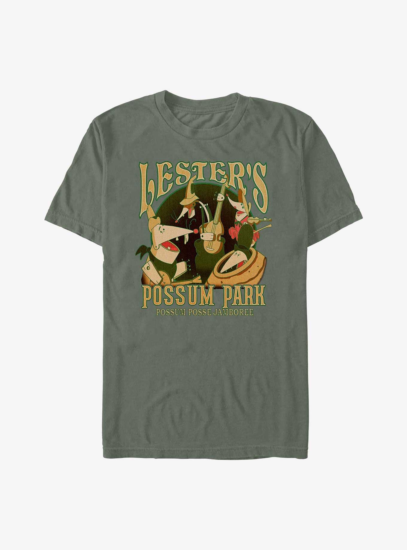 Disney A Goofy Movie Lester's Possum Park Garment Dye T-Shirt, , hi-res