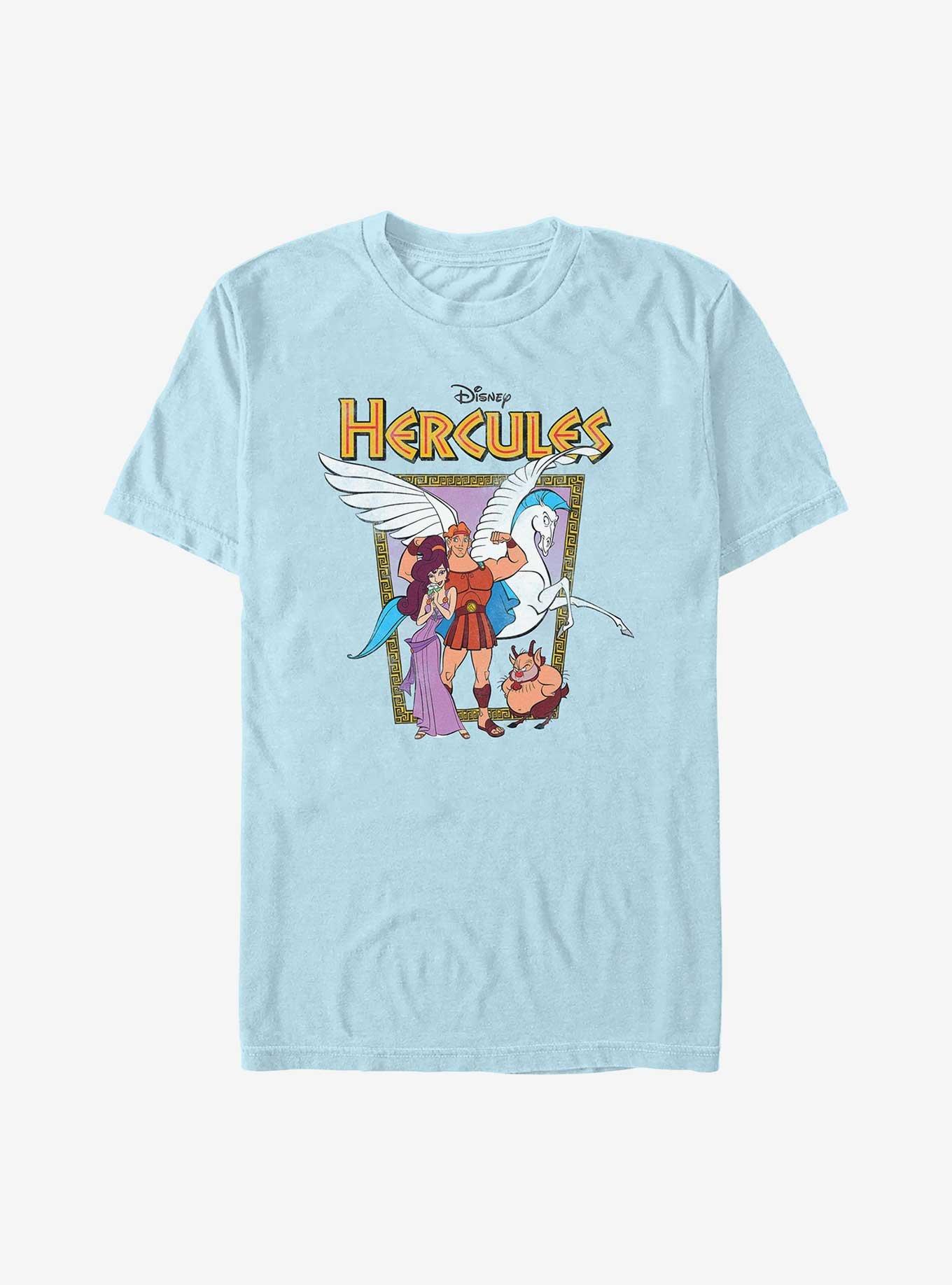 COMFORTCOLORS Disney Hercules Group Garment Dye T-Shirt