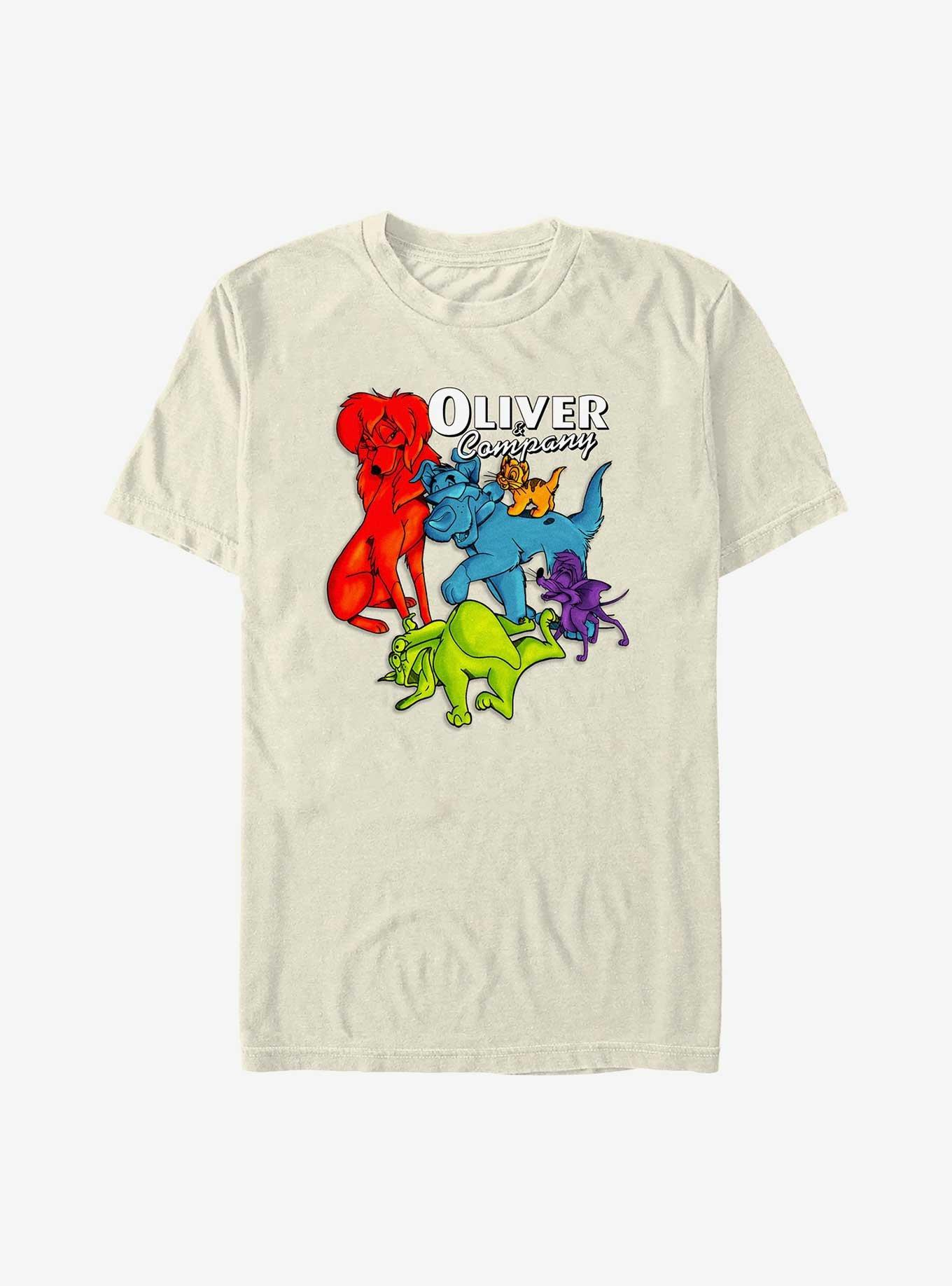 COMFORTCOLORS Disney Oliver & Company Color Garment Dye T-Shirt