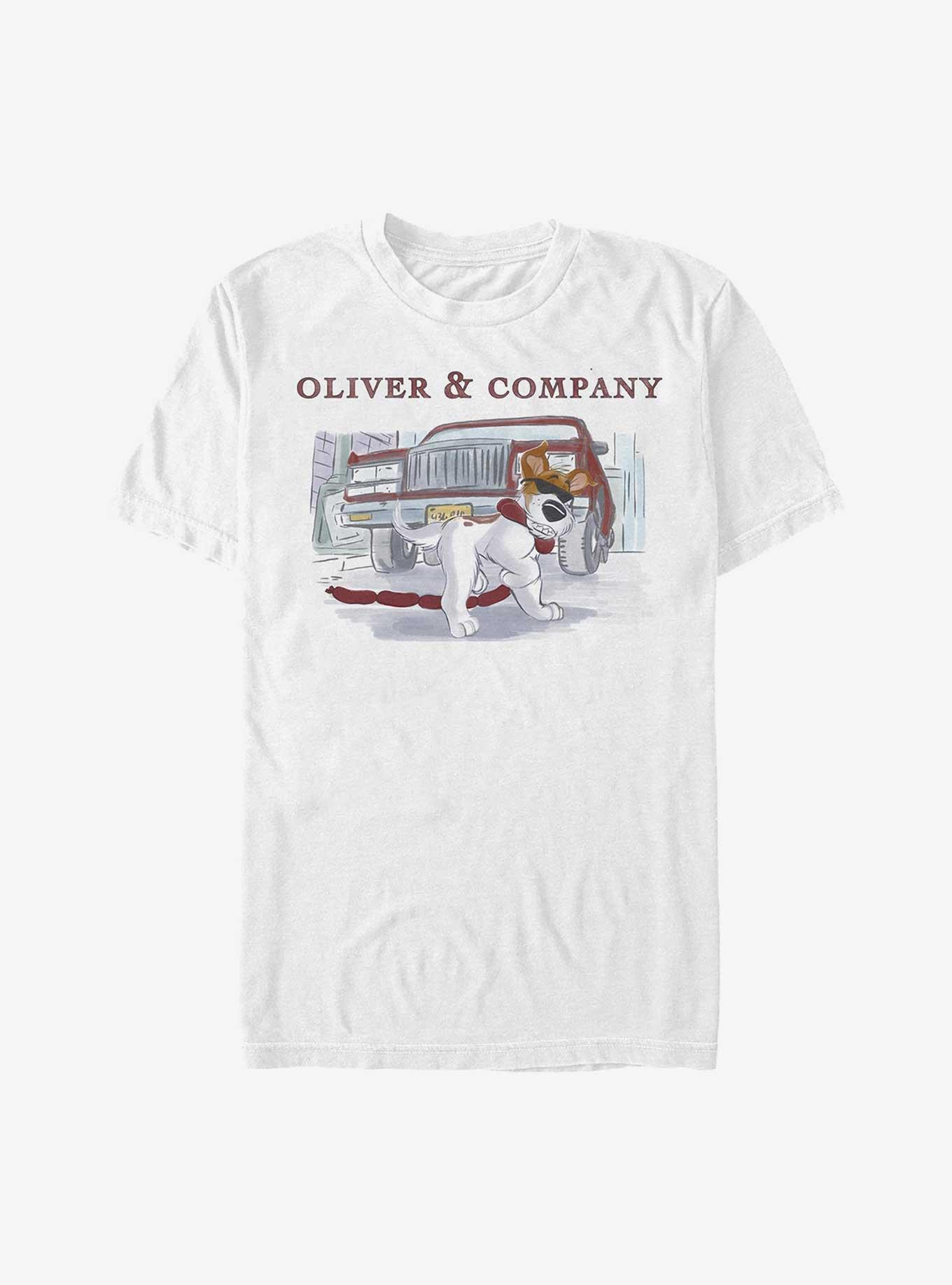 Disney Oliver & Company Dodger Hot Links Garment Dye T-Shirt, , hi-res