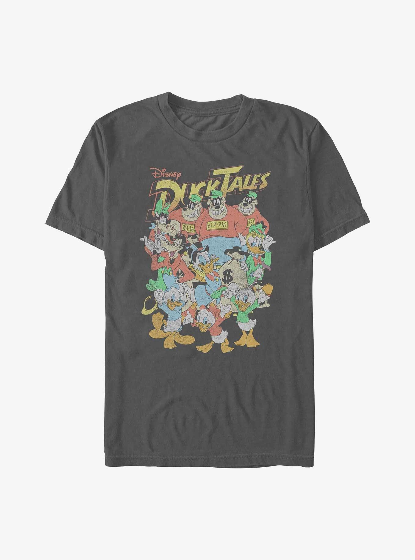 COMFORTCOLORS Disney Ducktales Crew Garment Dye T-Shirt