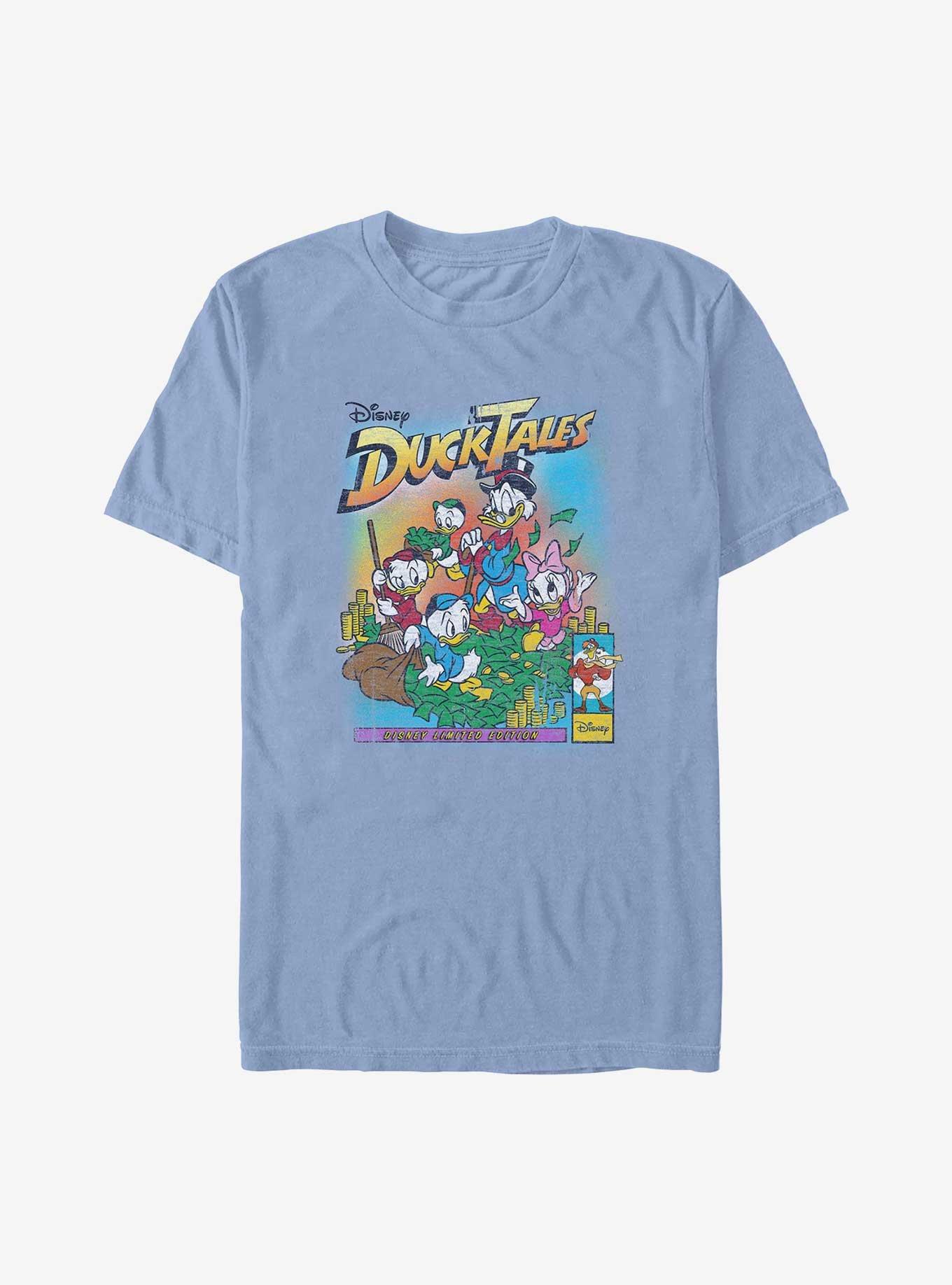 COMFORTCOLORS Disney Ducktales Comic Cover Garment Dye T-Shirt