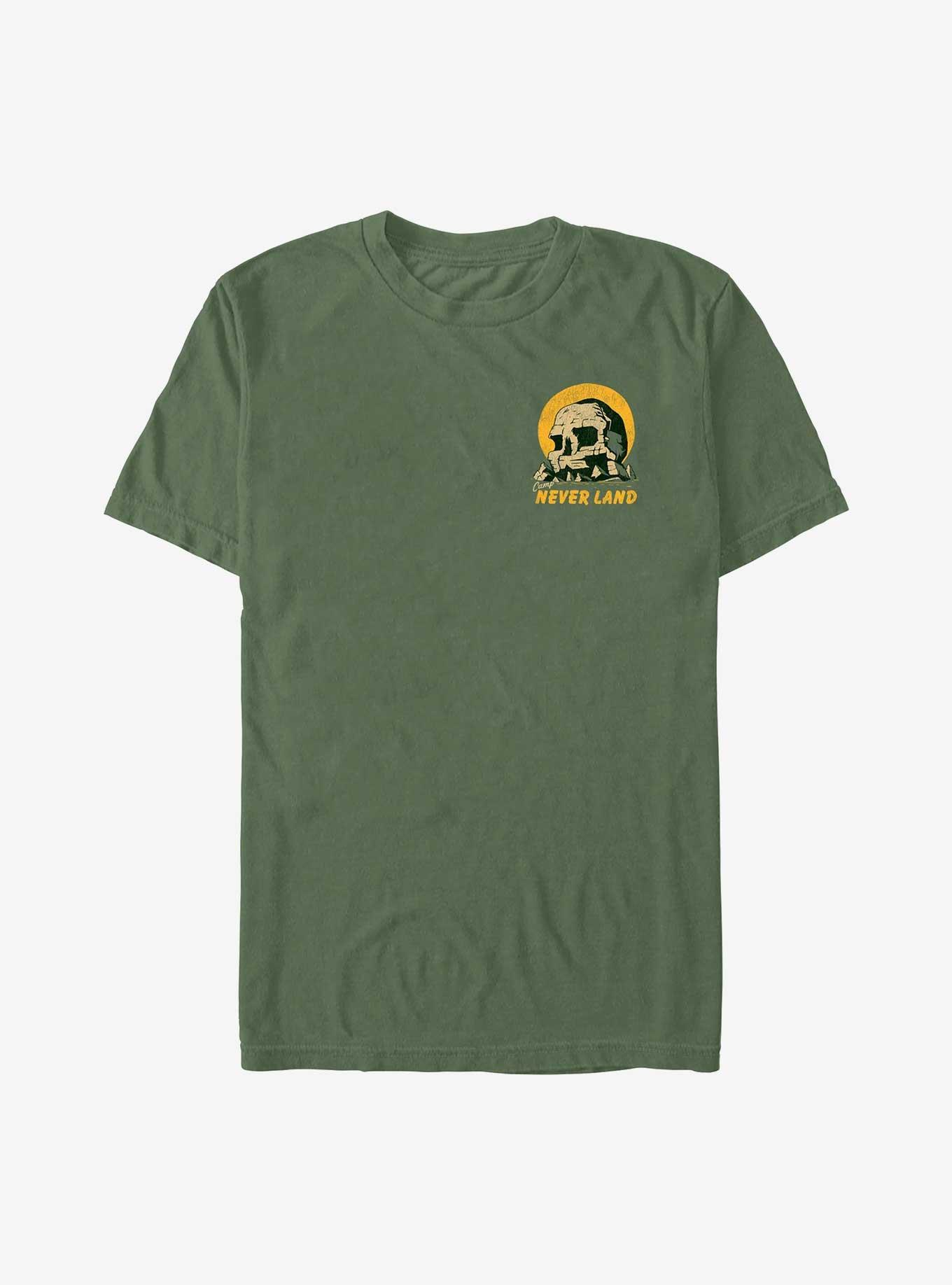 COMFORTCOLORS Disney Peter Pan Camp Never Land Garment Dye T-Shirt
