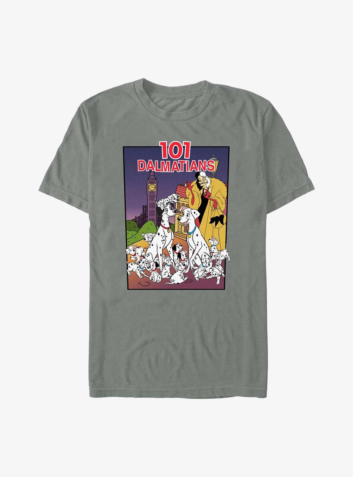 COMFORTCOLORS Disney 101 Dalmatians Cover Garment Dye T-Shirt