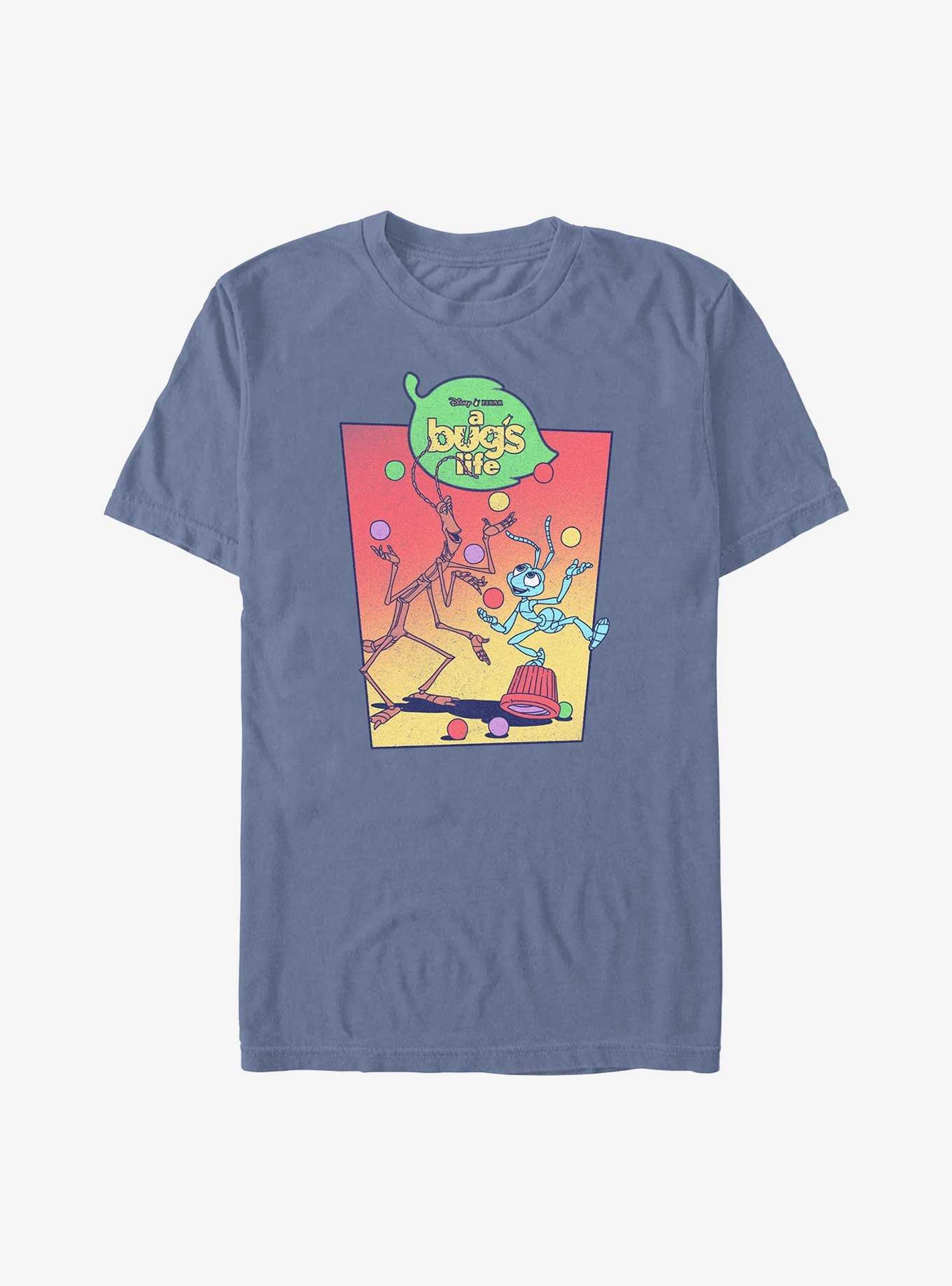 COMFORTCOLORS Disney A Bug's Life Juggle Garment Dye T-Shirt