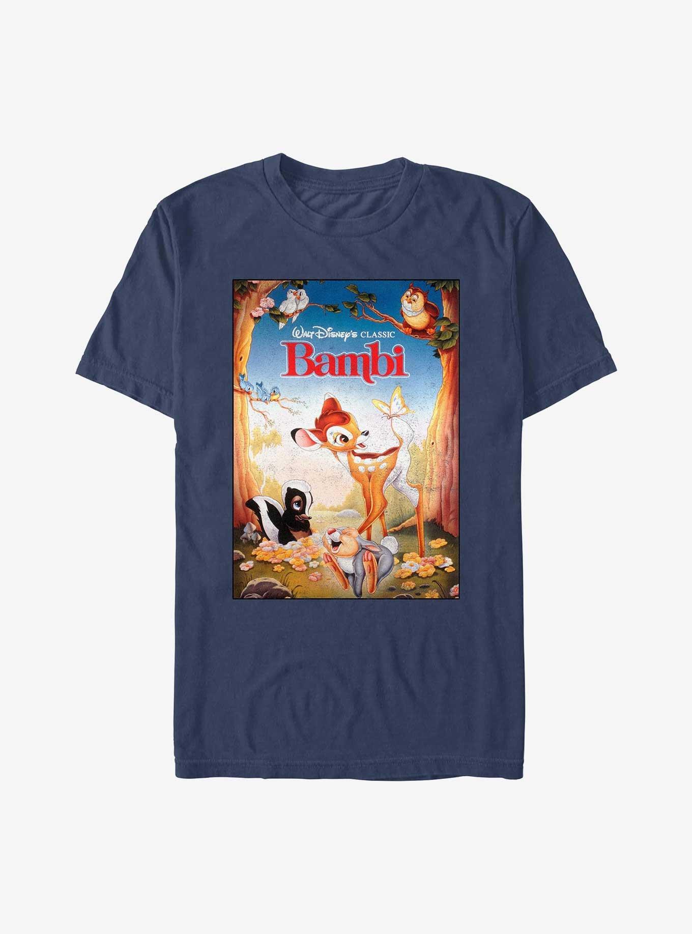 Disney Bambi Poster Garment Dye T-Shirt, , hi-res