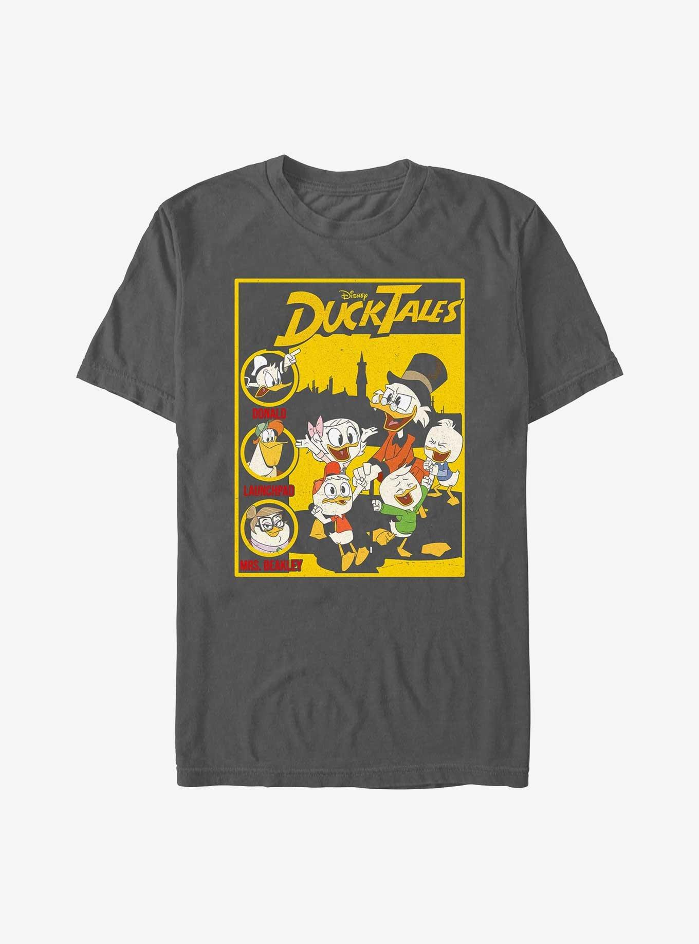 Disney Ducktales Cover Garment Dye T-Shirt, , hi-res
