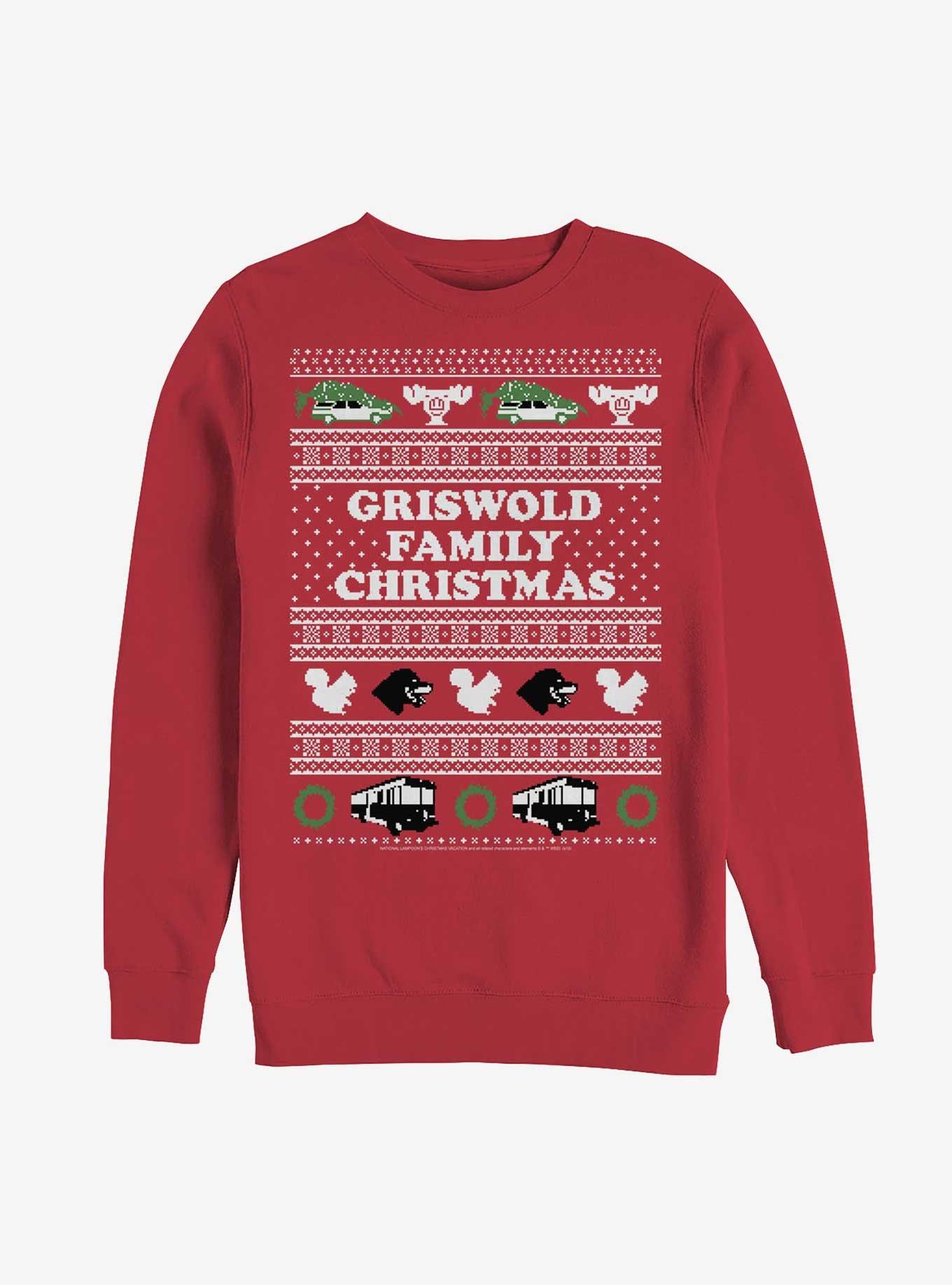National Lampoon's Christmas Vacation Griswold Family Christmas Ugly Sweater Sweatshirt