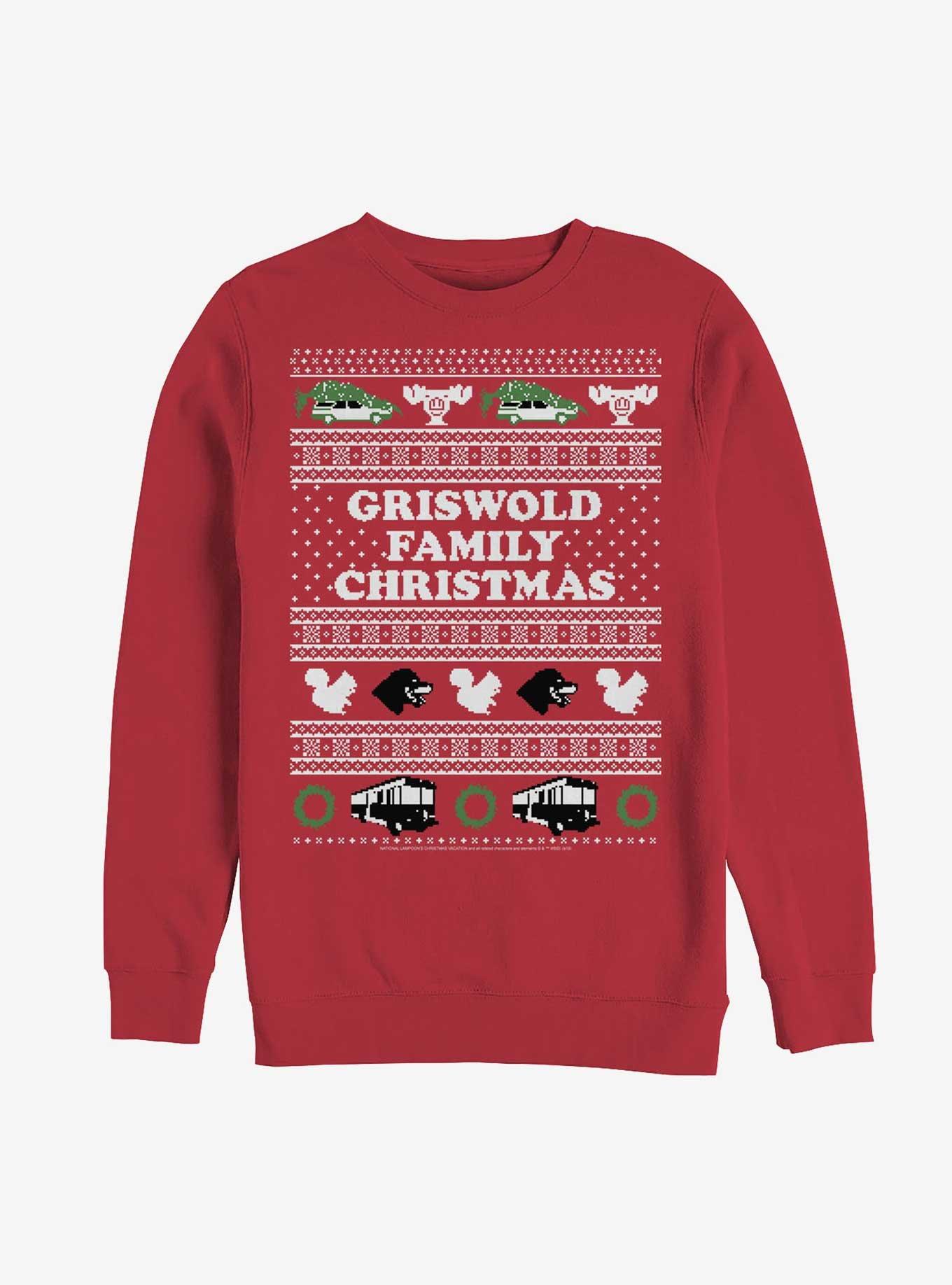 National Lampoon's Christmas Vacation Griswold Family Christmas Ugly Sweater Sweatshirt, , hi-res