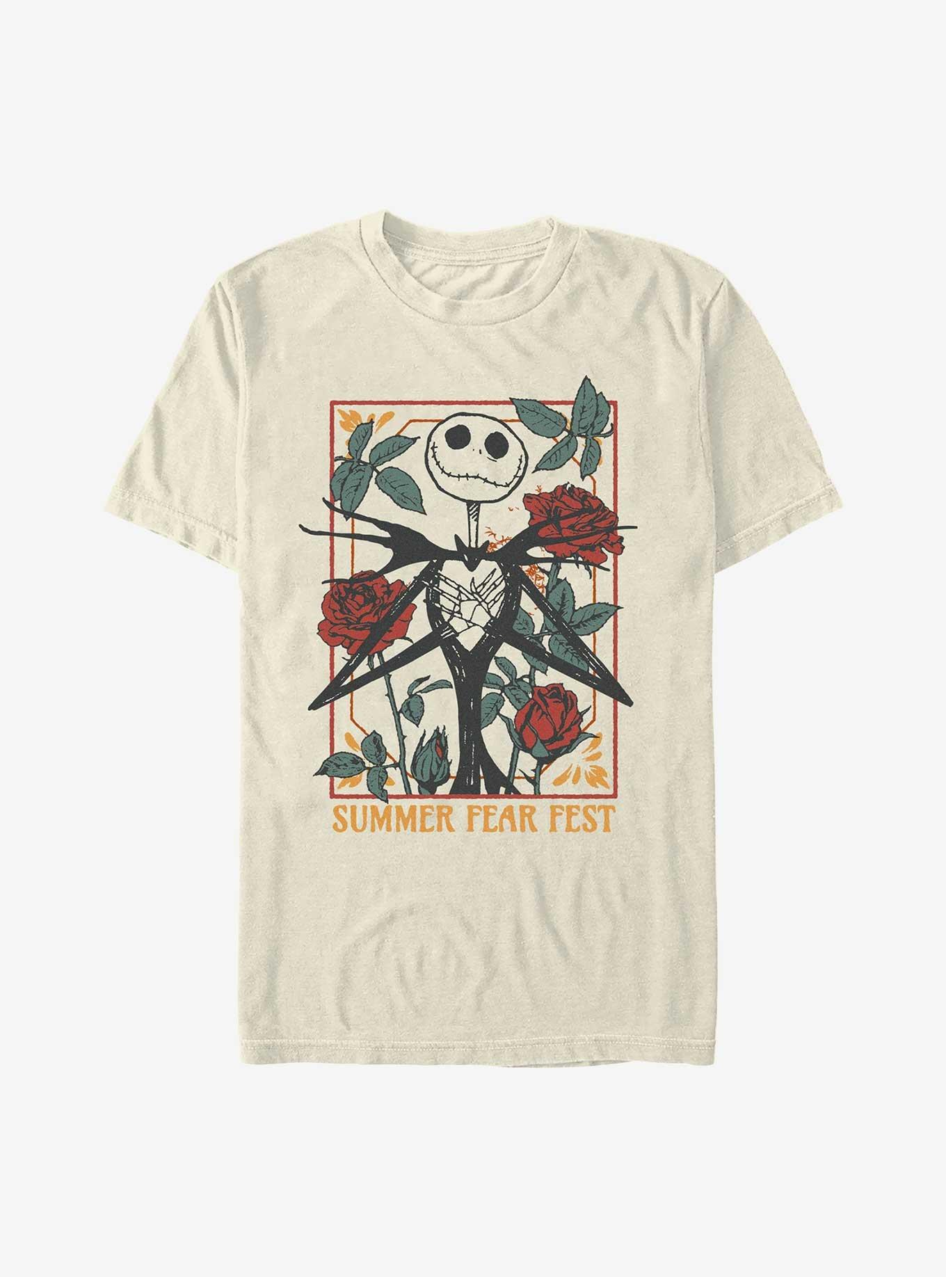 COMFORTCOLORS The Nightmare Before Christmas Jack Tarot Garment Dye T-Shirt