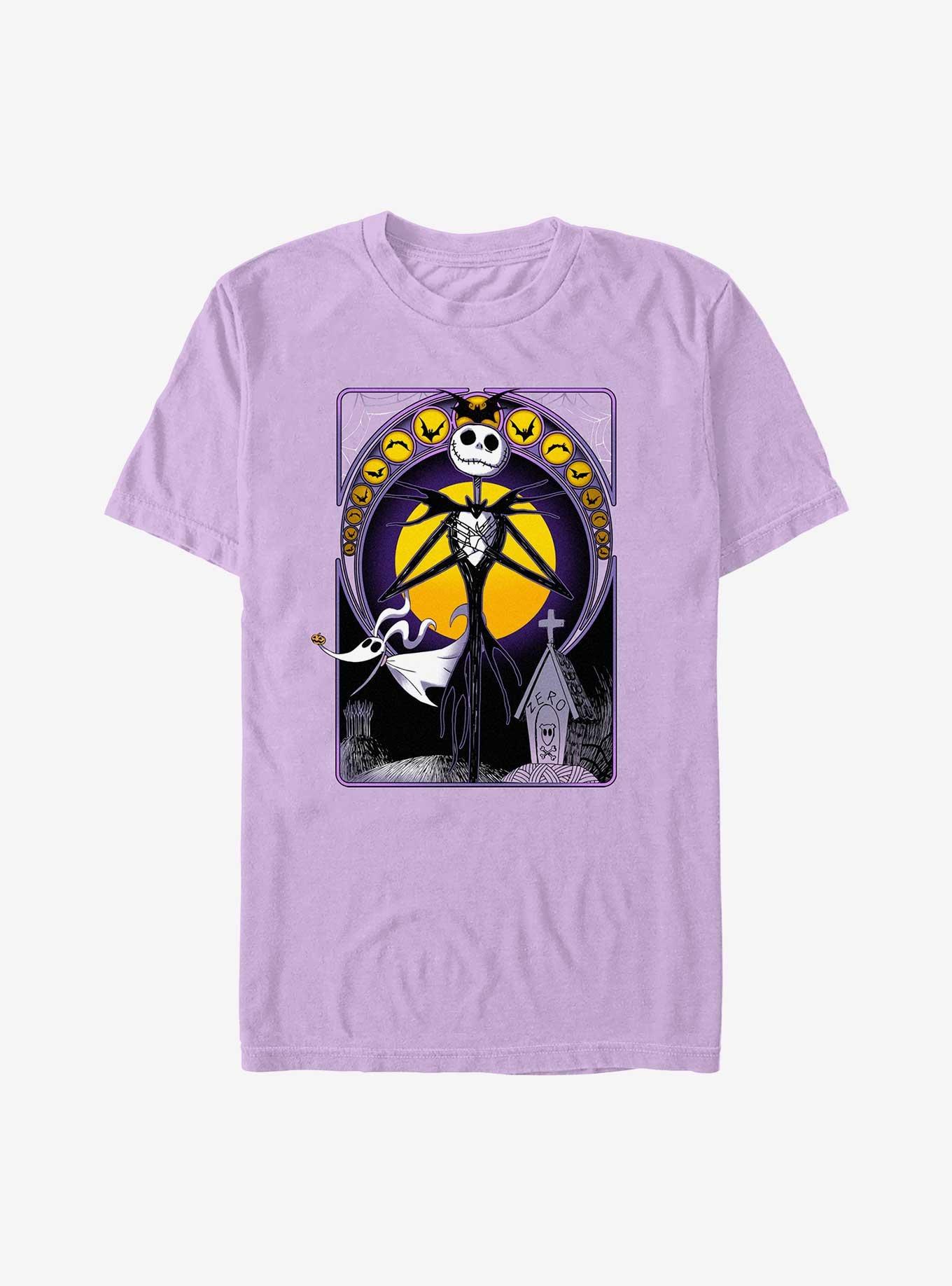 The Nightmare Before Christmas Jack Nightmare Nouveau Garment Dye T-Shirt, , hi-res