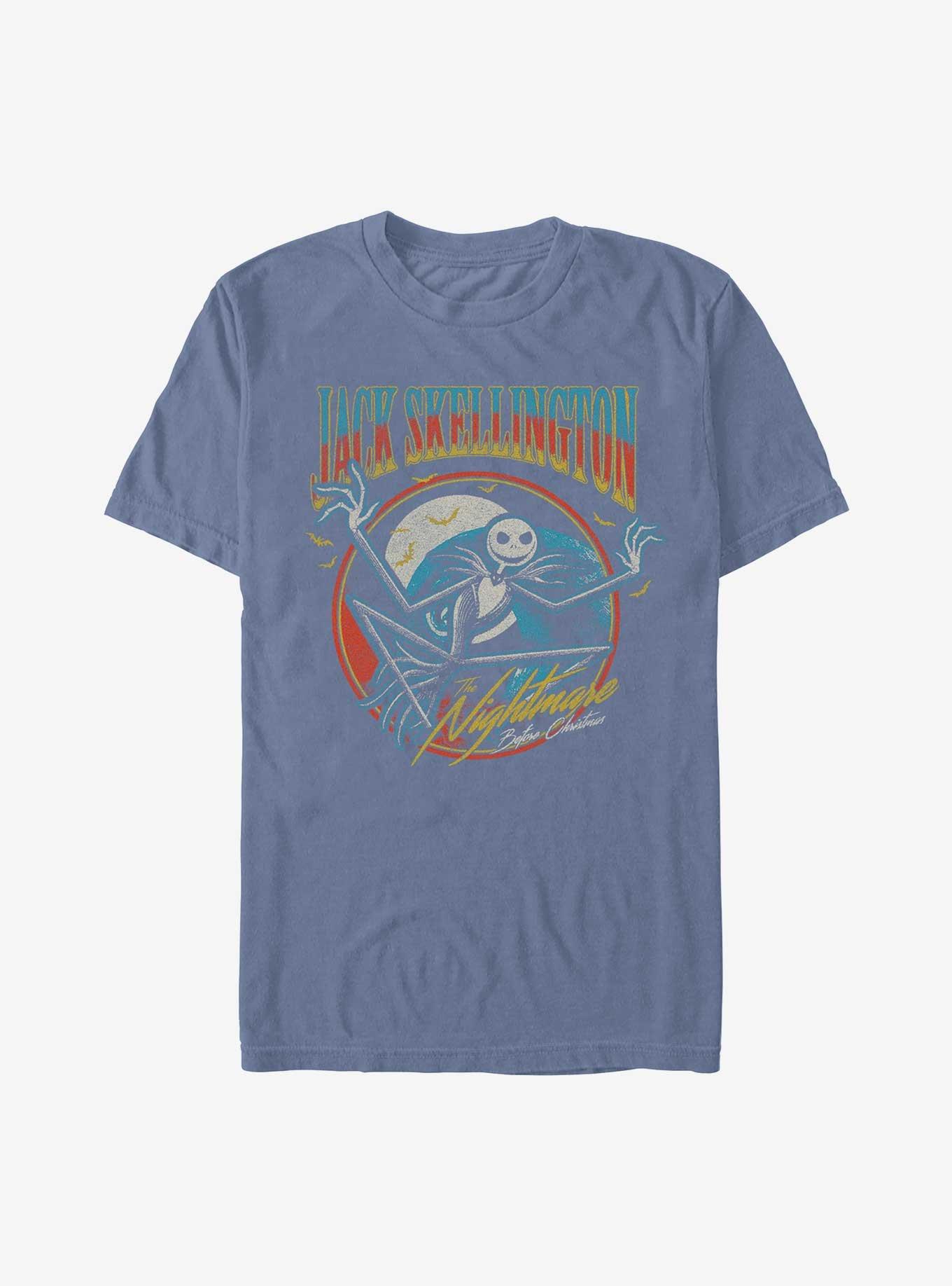 The Nightmare Before Christmas Jack Spiral Garment Dye T-Shirt, , hi-res