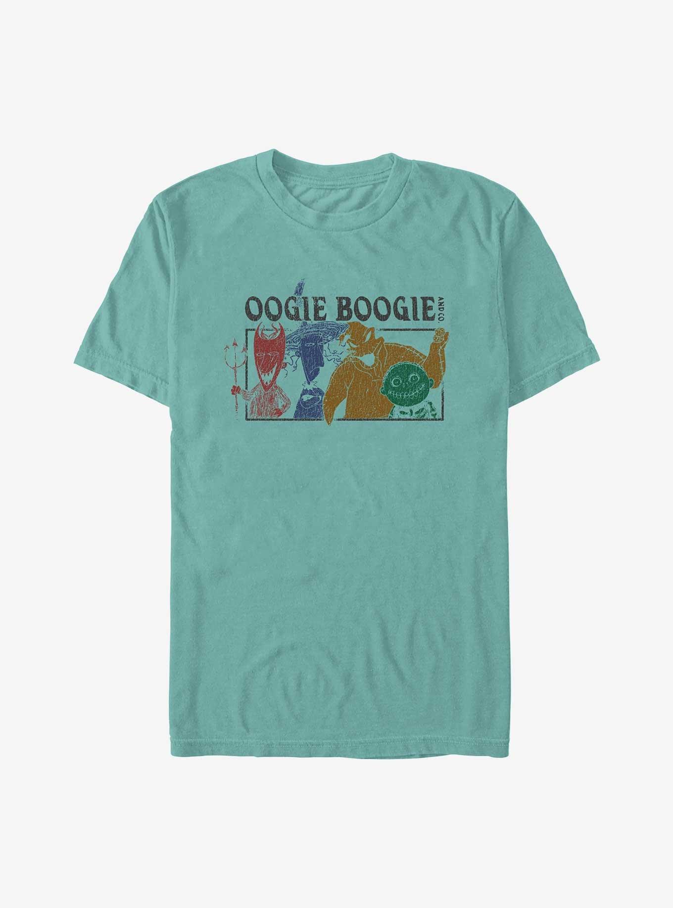 COMFORTCOLORS The Nightmare Before Christmas Oogie Boogie Let's Boogie Garment Dye T-Shirt