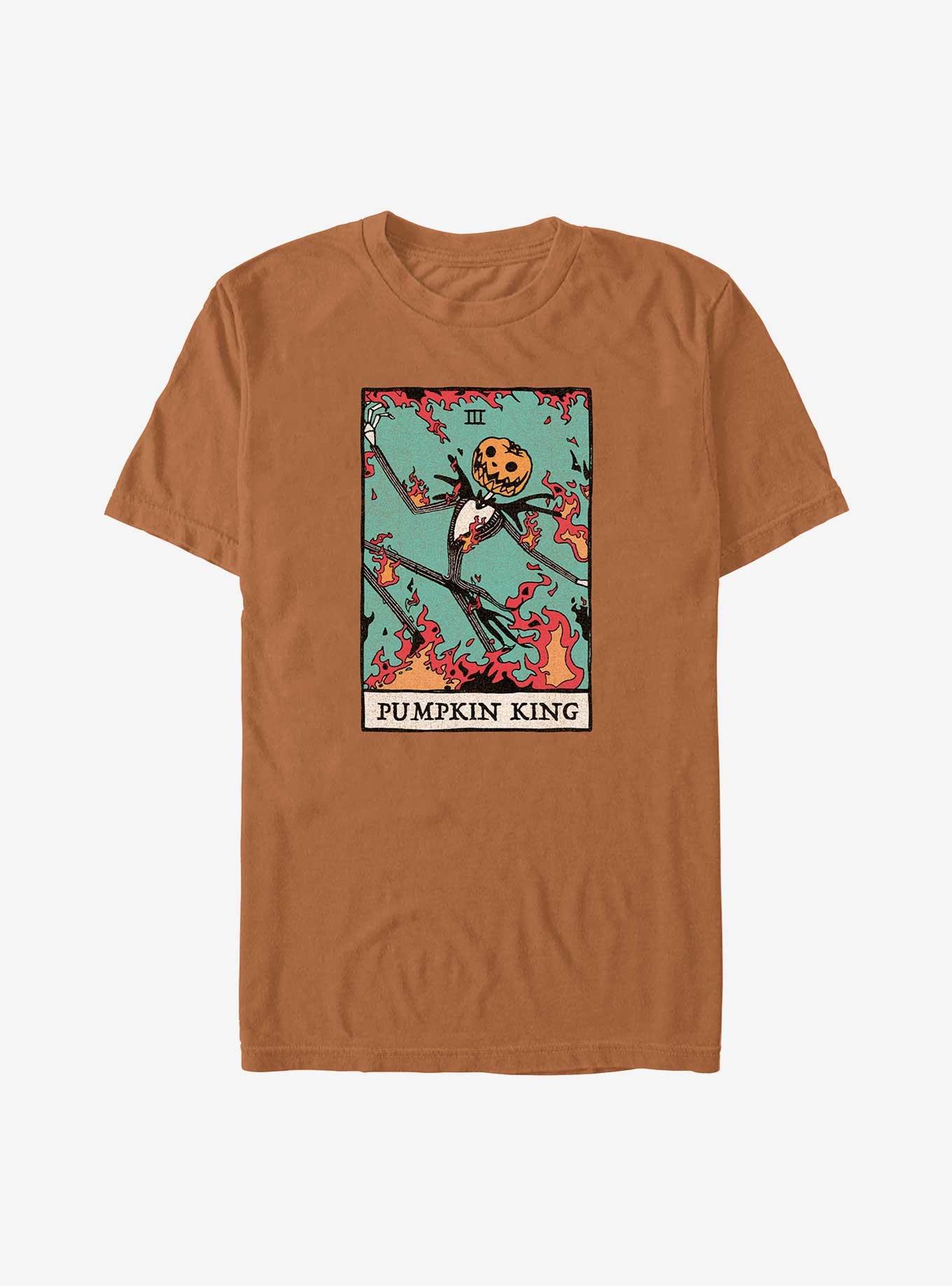 COMFORTCOLORS The Nightmare Before Christmas Jack Pumpkin King Garment Dye T-Shirt
