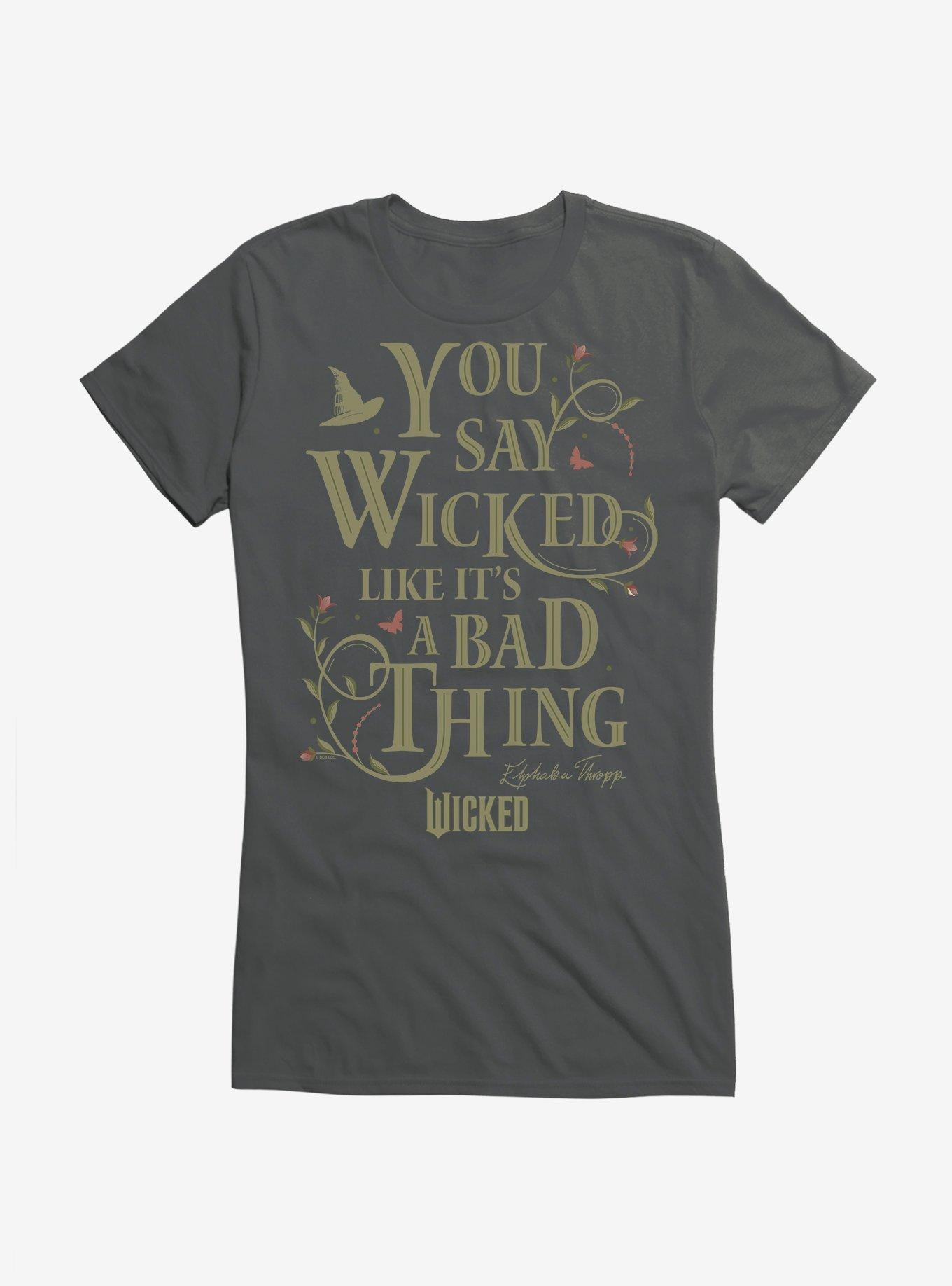 Wicked Elphaba Like It's A Bad Thing Girls T-Shirt, , hi-res