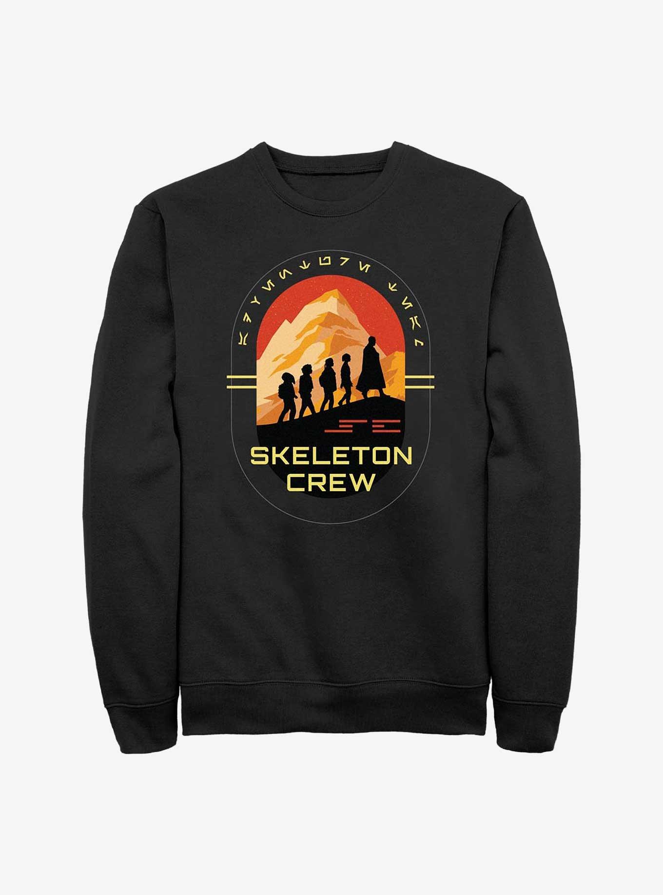 Skeleton Crew Group Silhouettes Sweatshirt, BLACK, hi-res