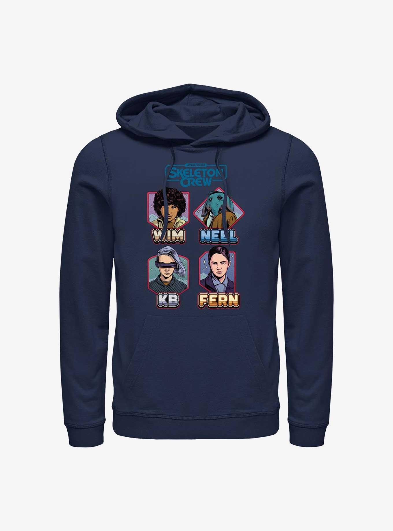 Skeleton Crew Names and Crew Hoodie, , hi-res