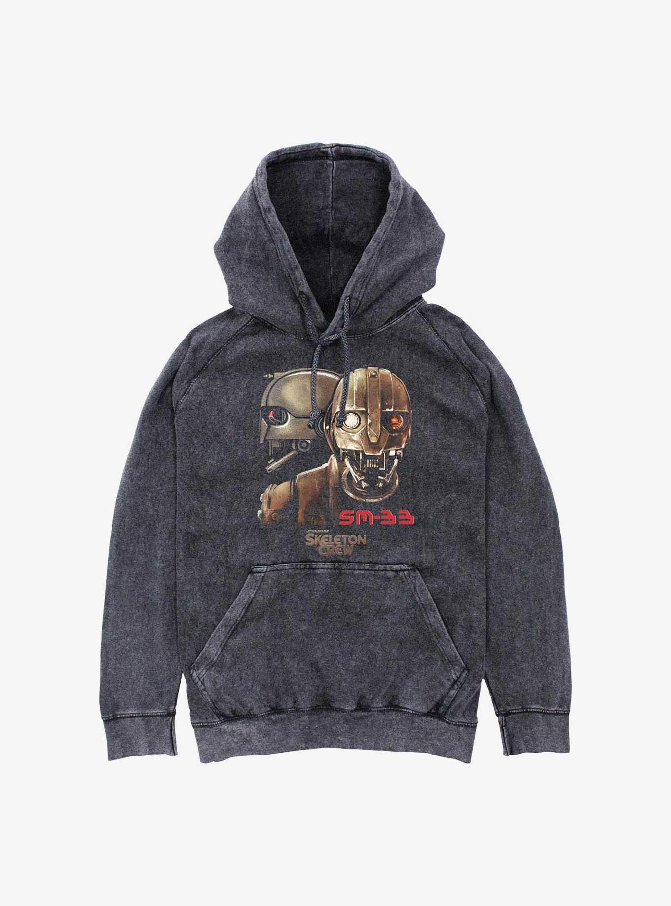 Skeleton Crew Samie Thirtythree Mineral Wash Hoodie, , hi-res