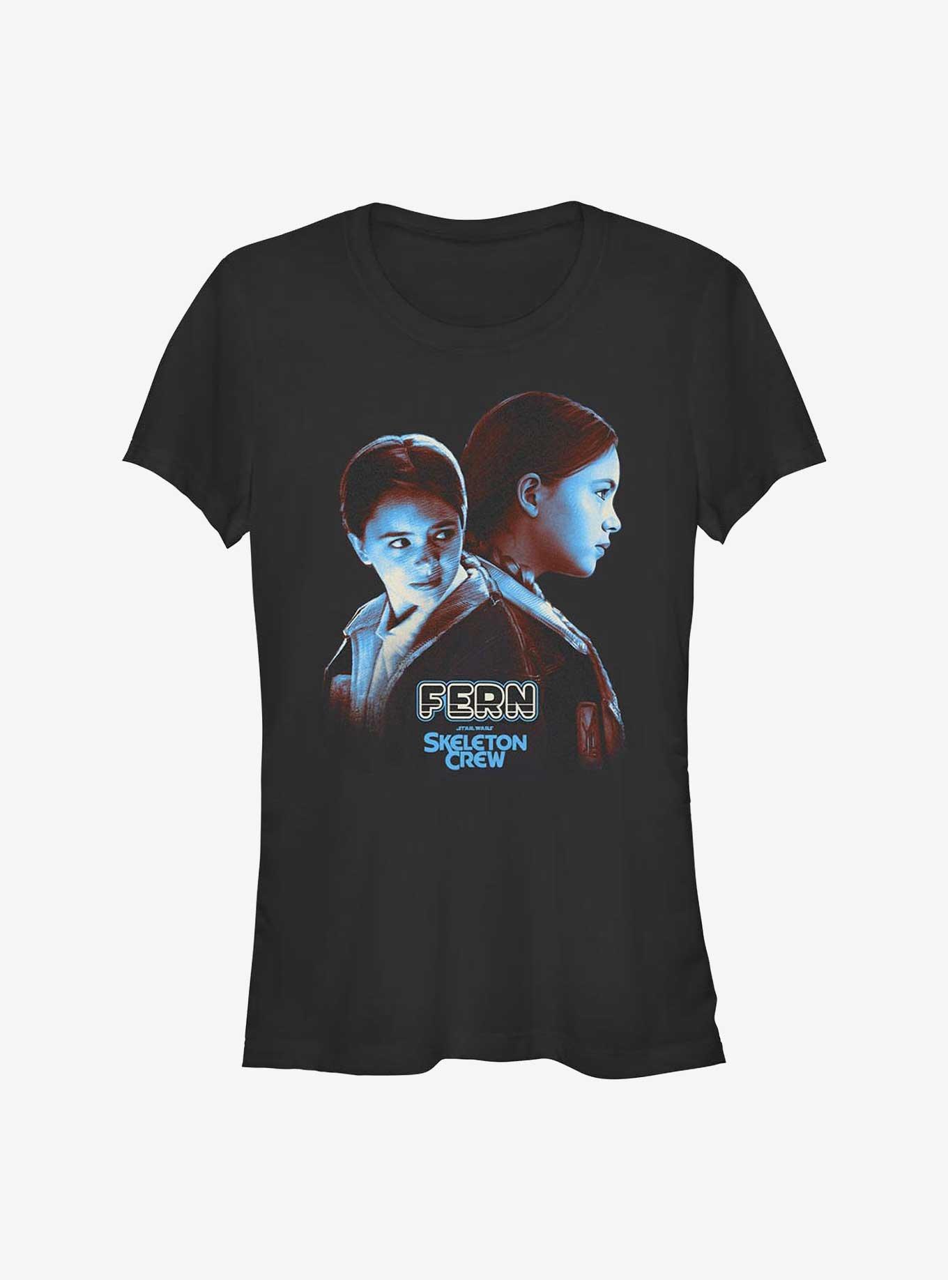 Skeleton Crew Fern Heroic Girls T-Shirt, BLACK, hi-res