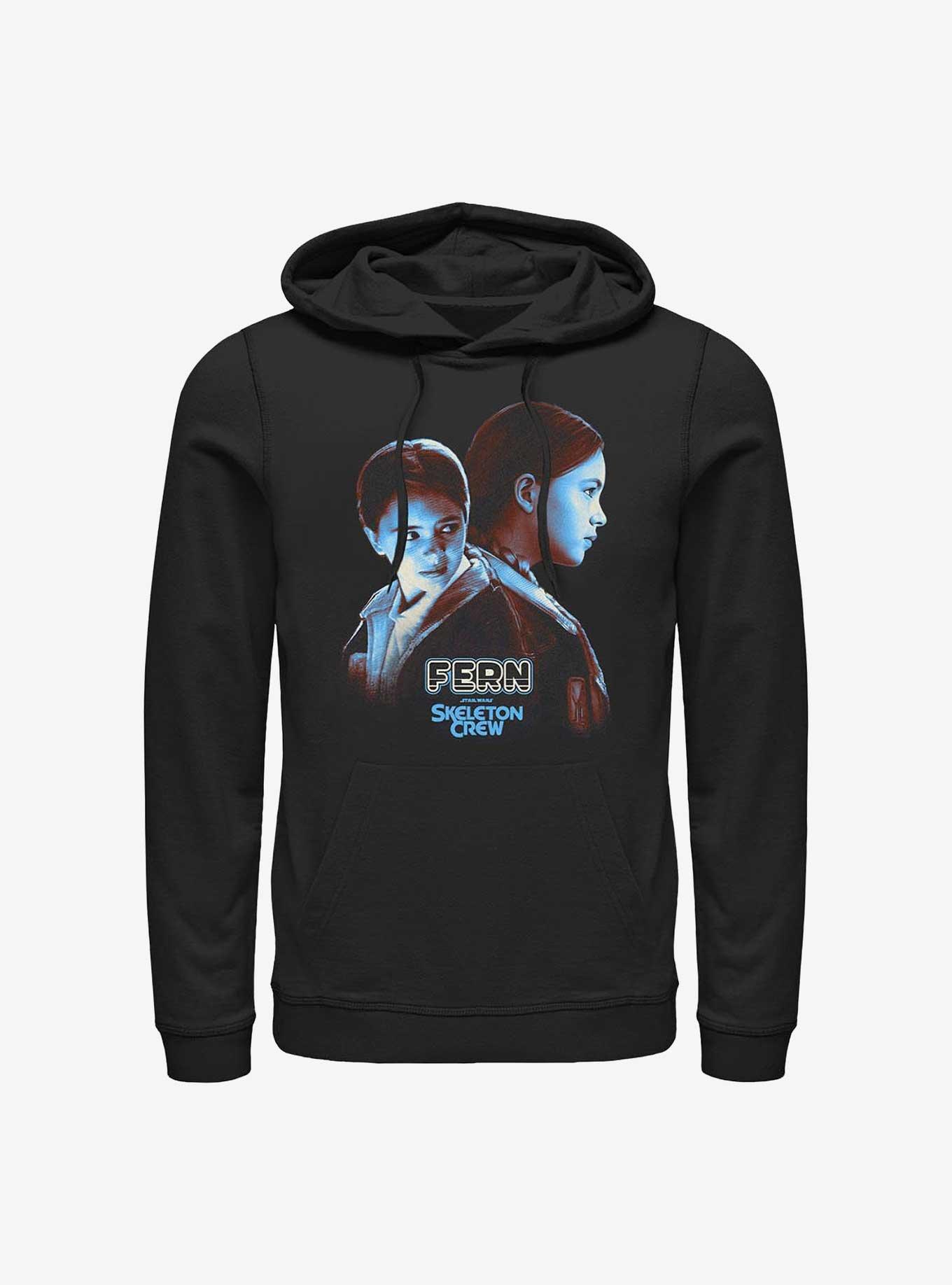 Skeleton Crew Fern Heroic Hoodie, BLACK, hi-res