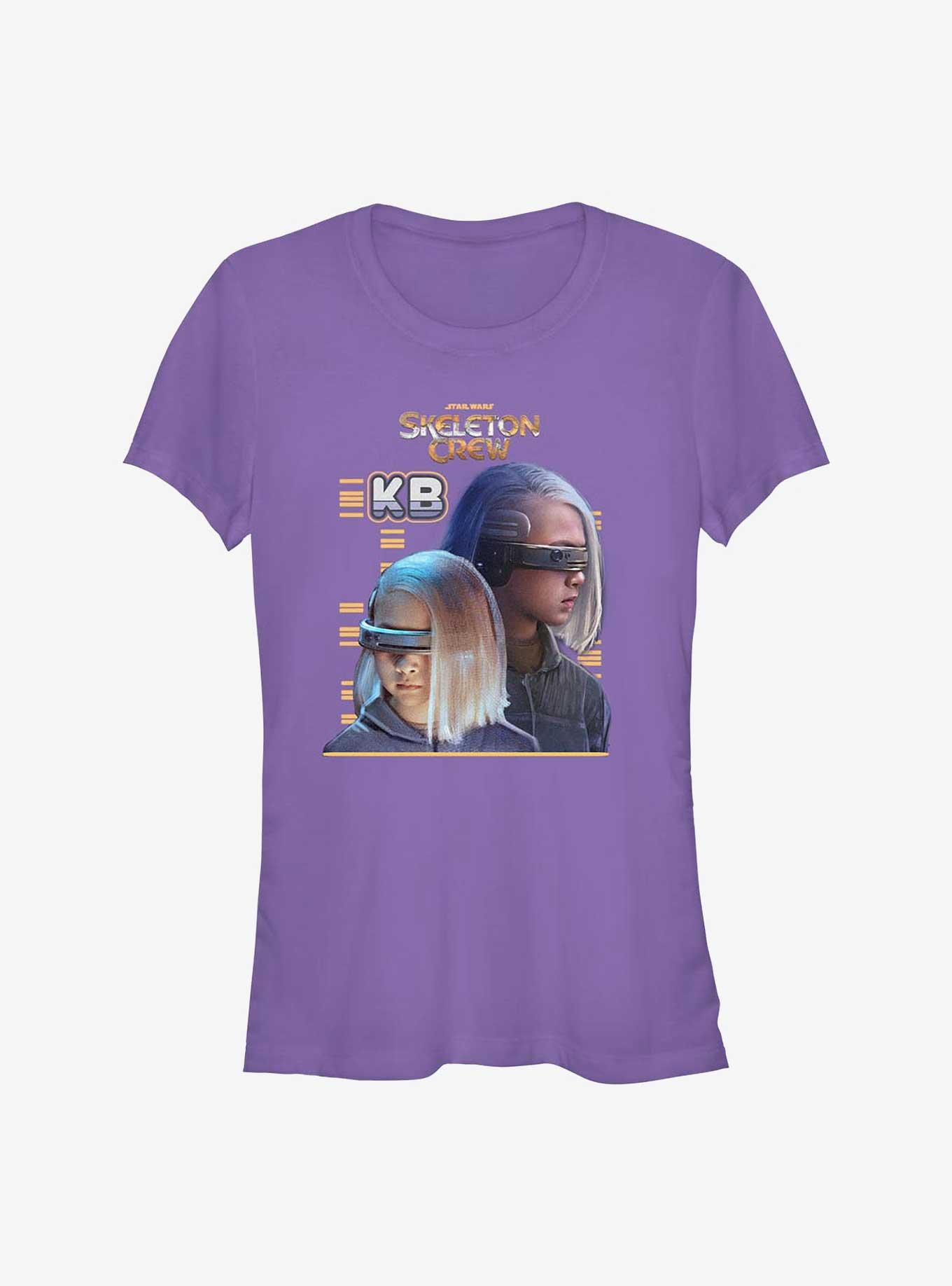 Skeleton Crew KB Heroic Girls T-Shirt, PURPLE, hi-res