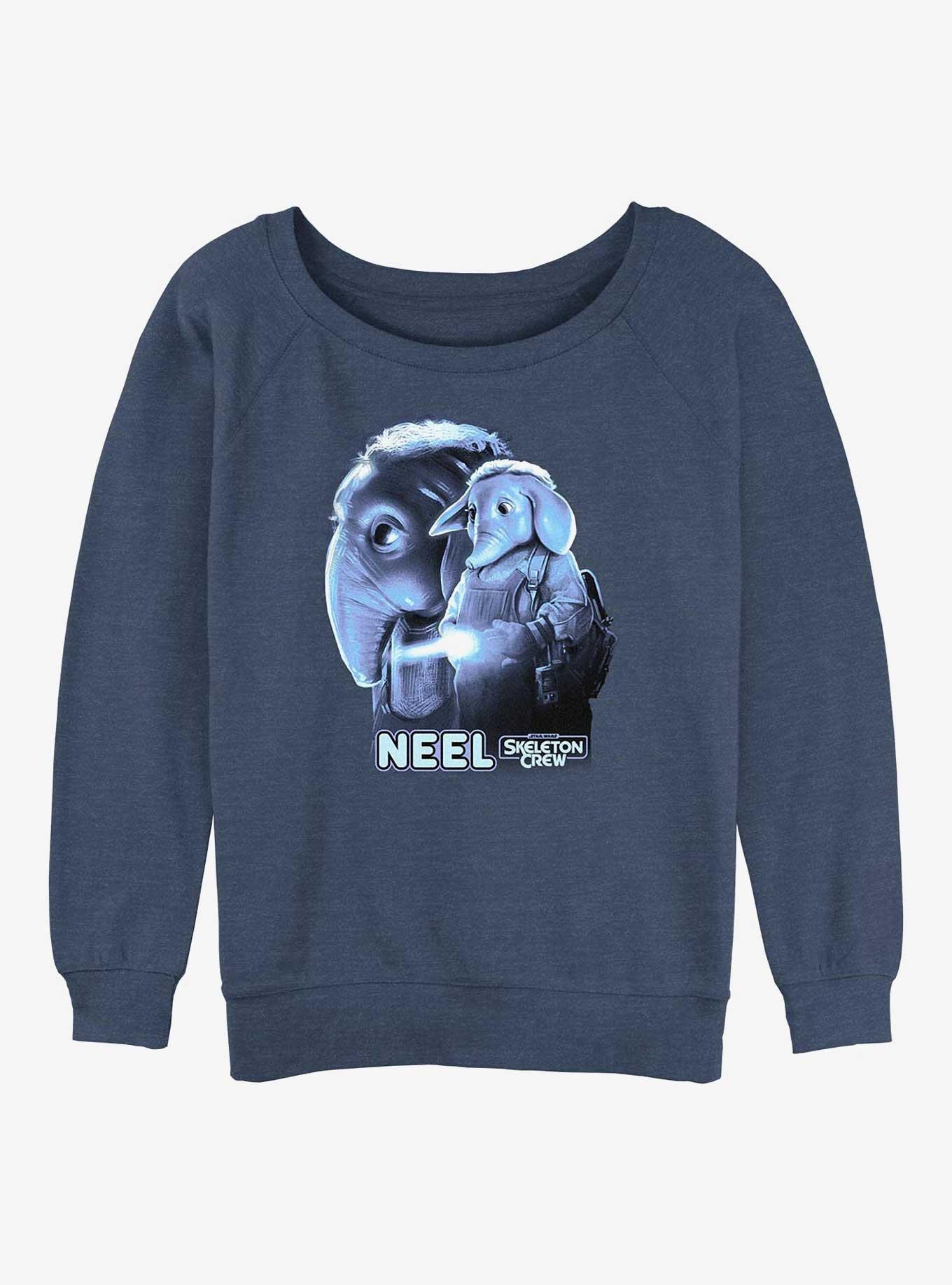 Skeleton Crew Neel Heroic Girls Slouchy Sweatshirt, , hi-res