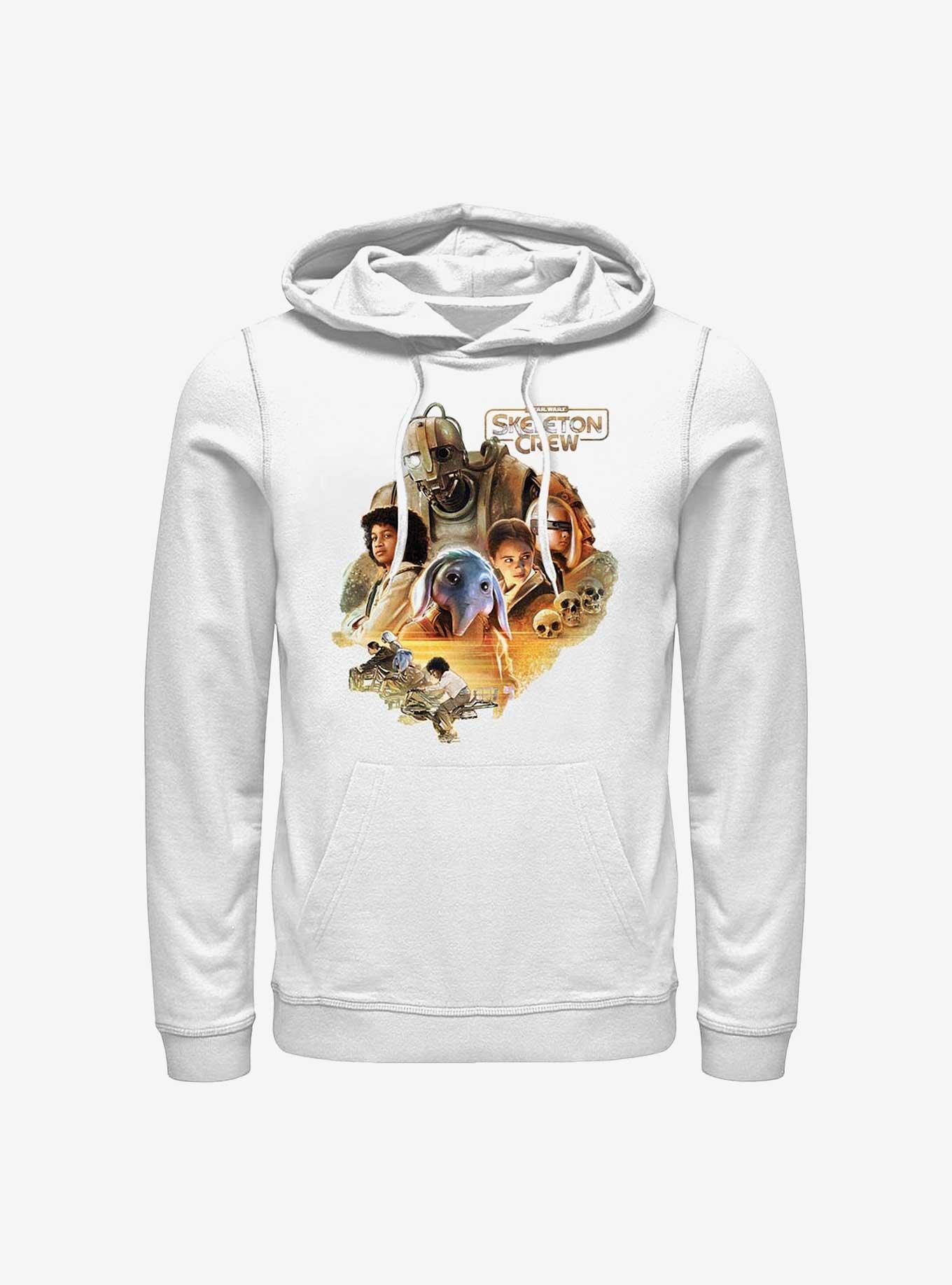 Skeleton Crew Cool Blue Crew Hoodie