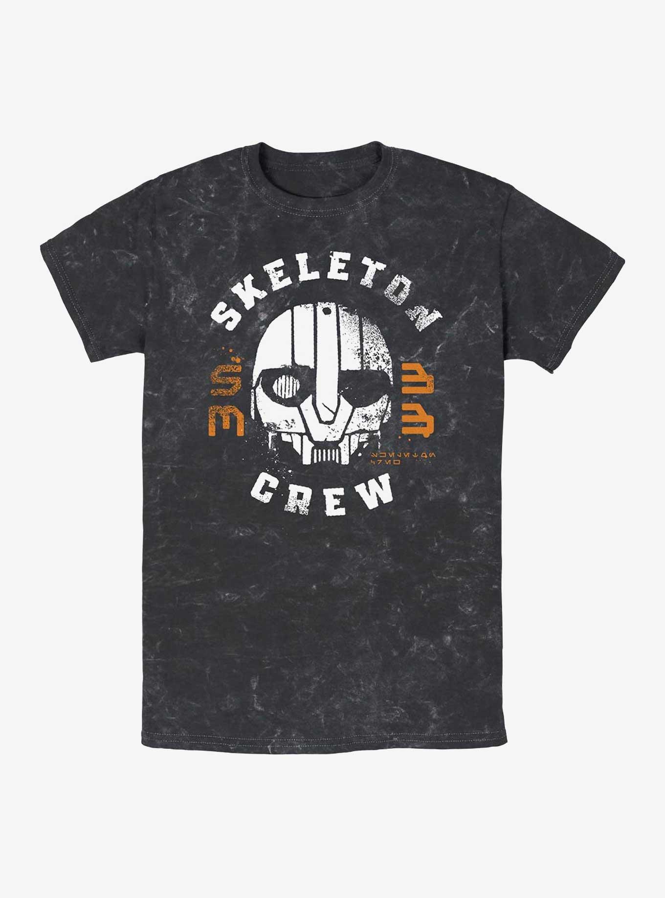 Skeleton Crew Skeleton Crew Mask Mineral Wash T-Shirt, , hi-res