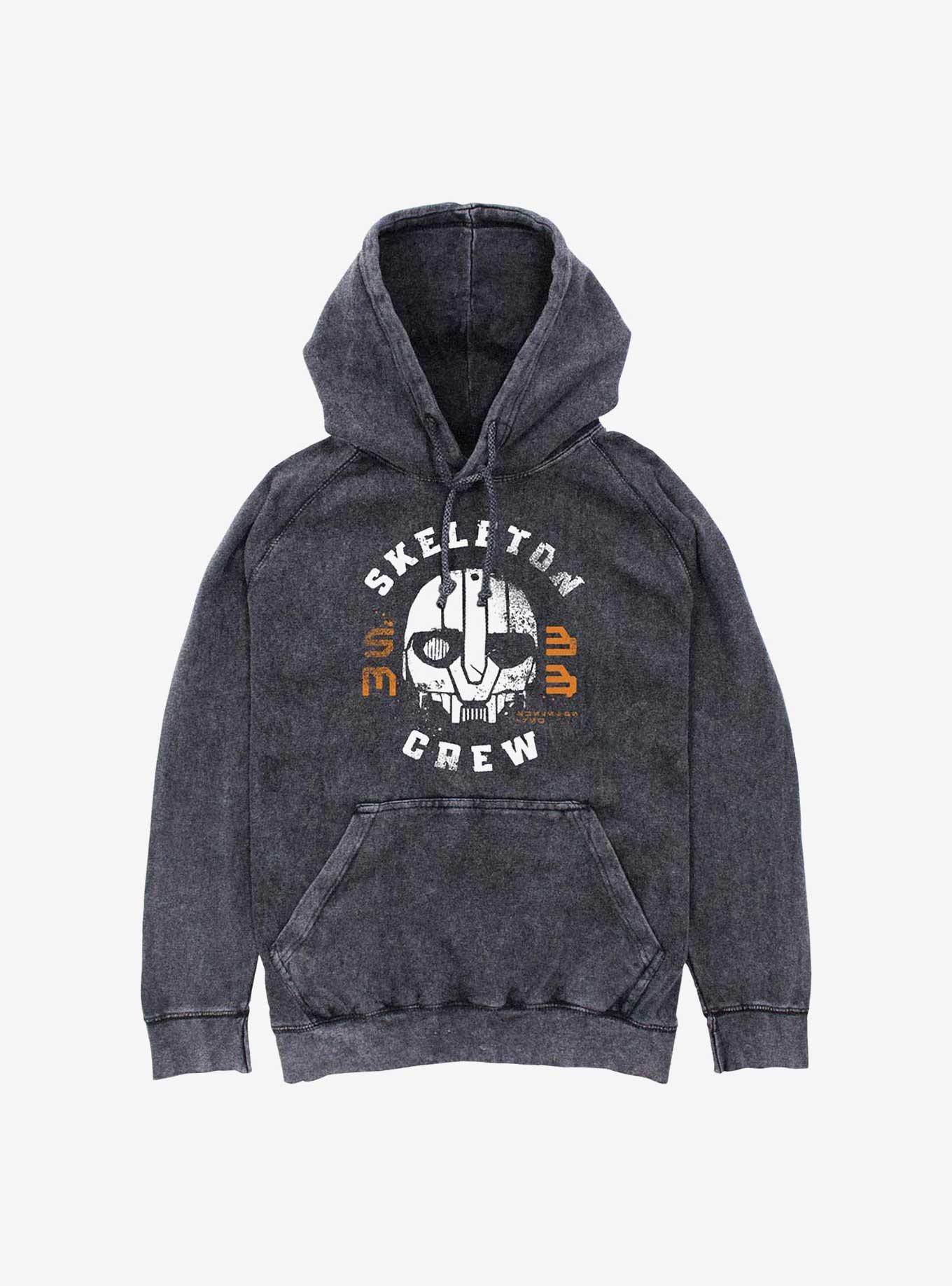 Skeleton Crew Skeleton Crew Mask Mineral Wash Hoodie, , hi-res