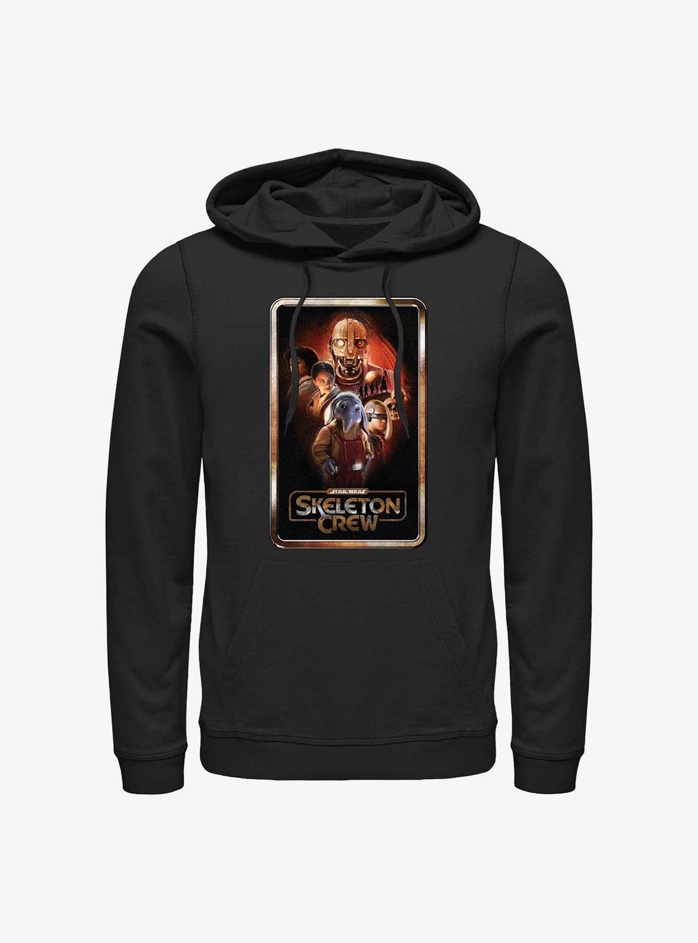 Skeleton Crew Poster Group Hoodie, BLACK, hi-res