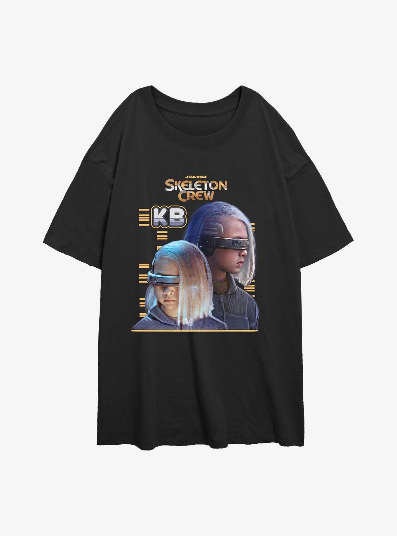 Skeleton Crew KB Heroic Girls Oversized T-Shirt, , hi-res