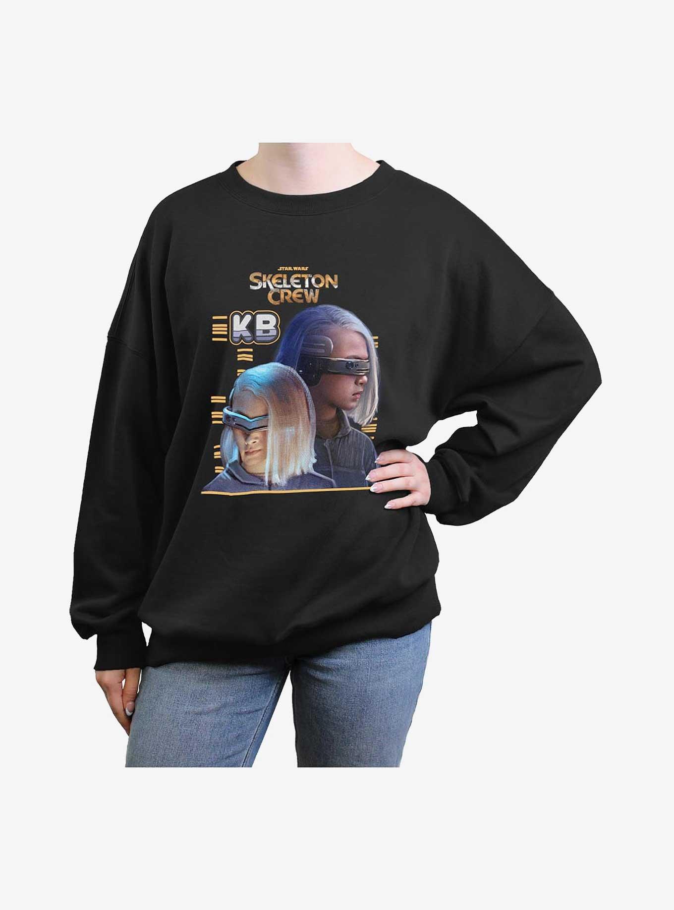Skeleton Crew KB Heroic Girls Oversized Sweatshirt, , hi-res