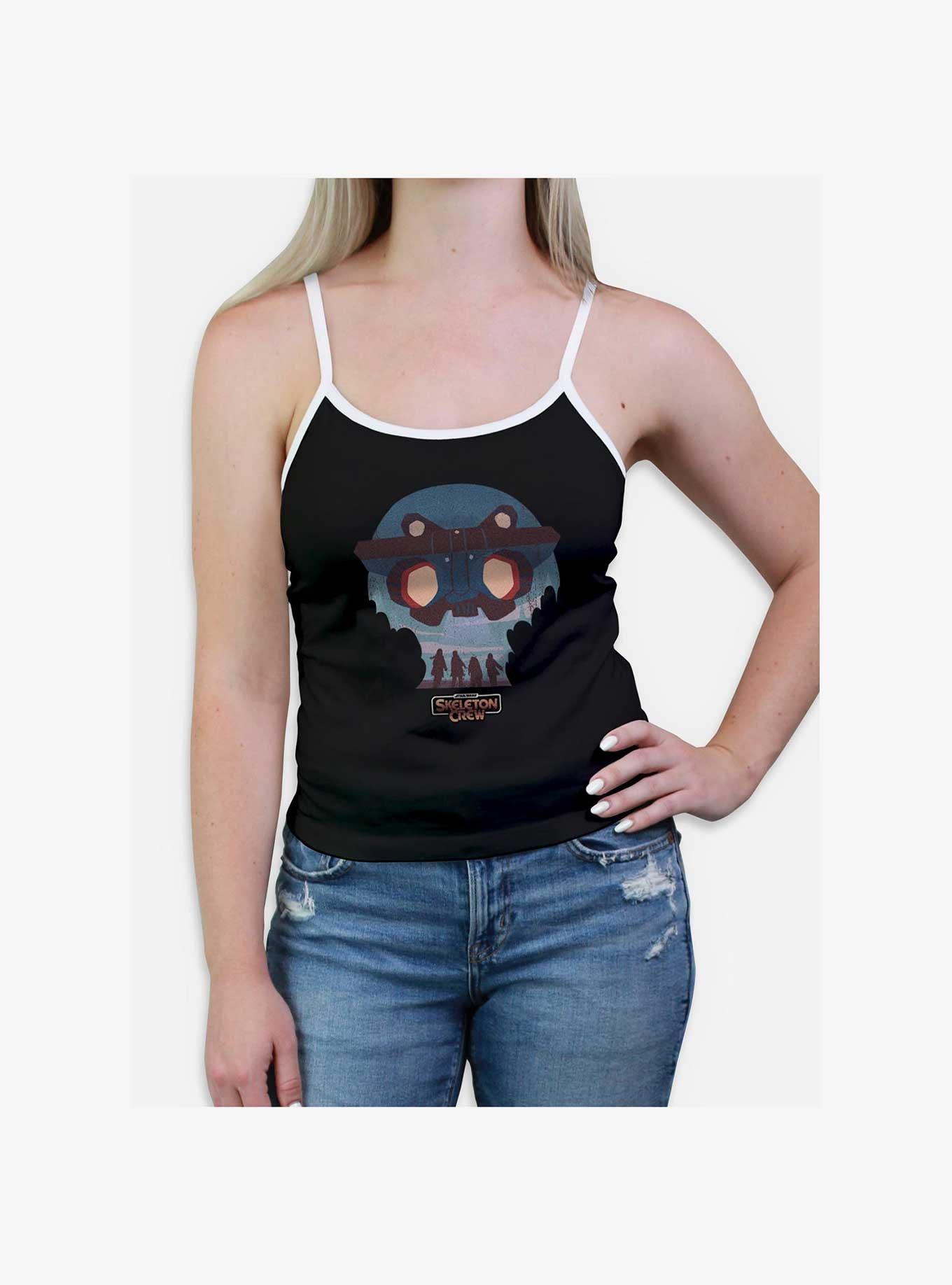 Skeleton Crew Kids And Ship Girls Cami, BLACK, hi-res