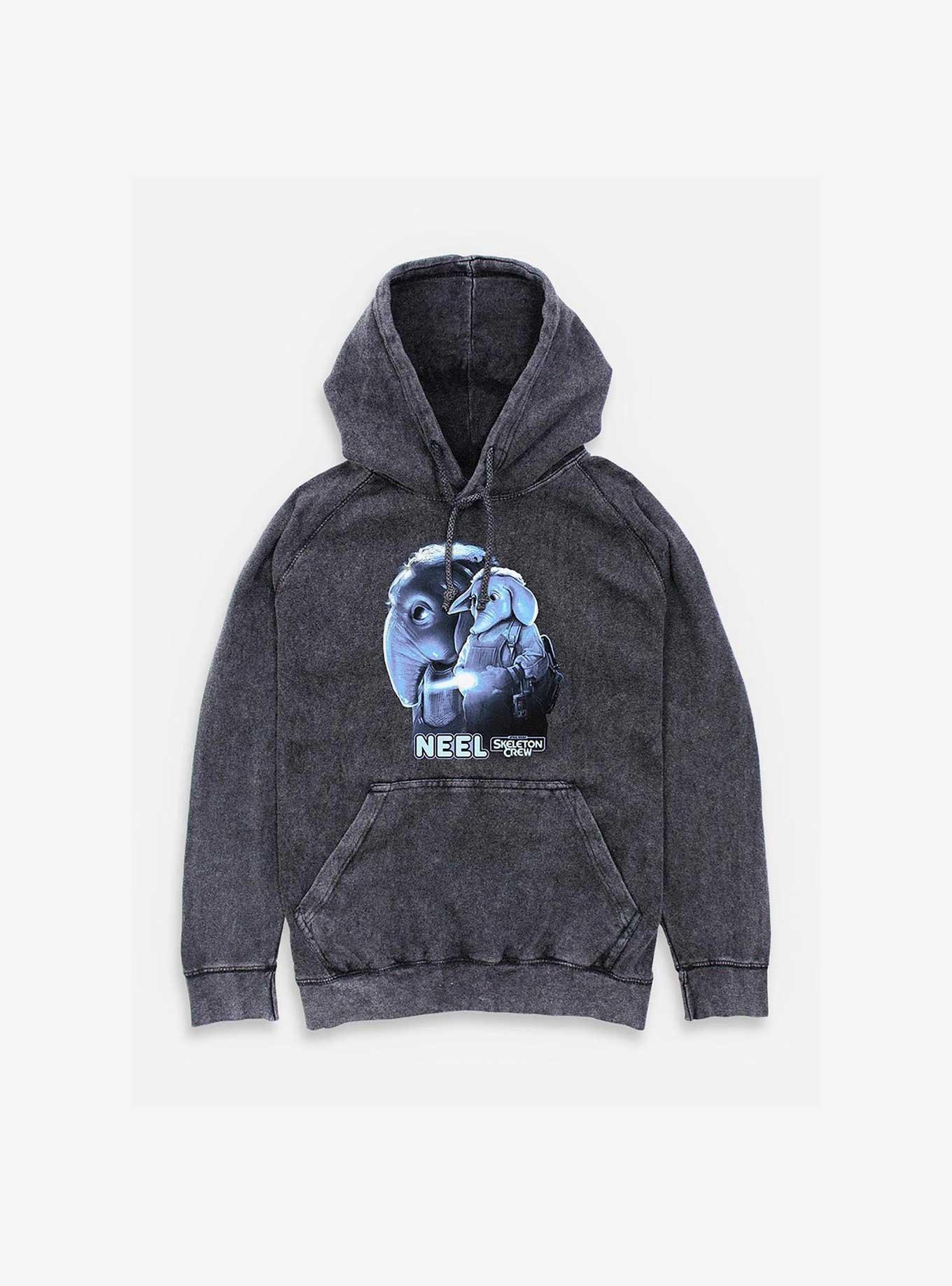 Skeleton Crew Neel Heroic Mineral Wash Hoodie, , hi-res