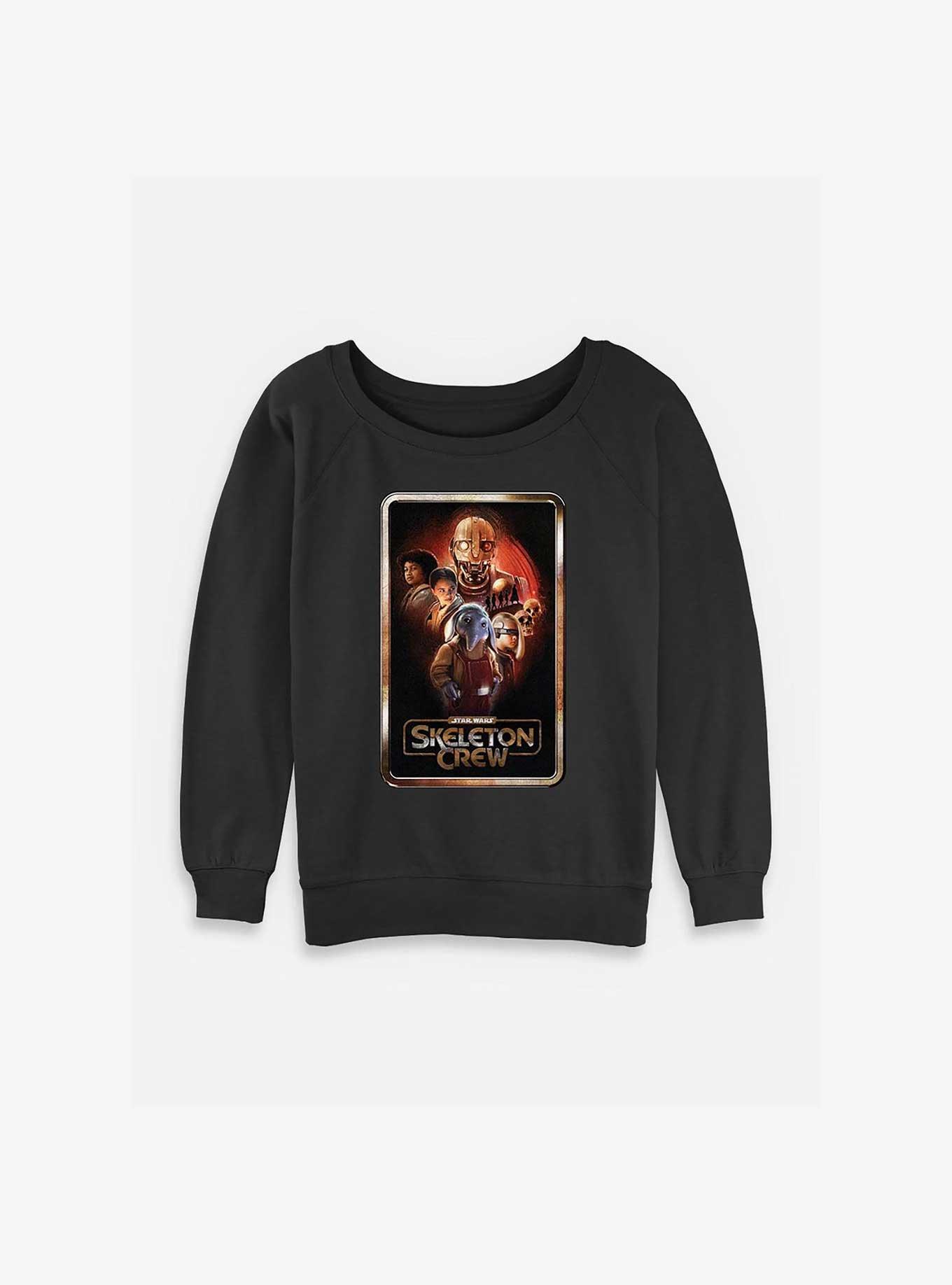 Skeleton Crew Poster Group Womens Slouchy Sweatshirt, , hi-res