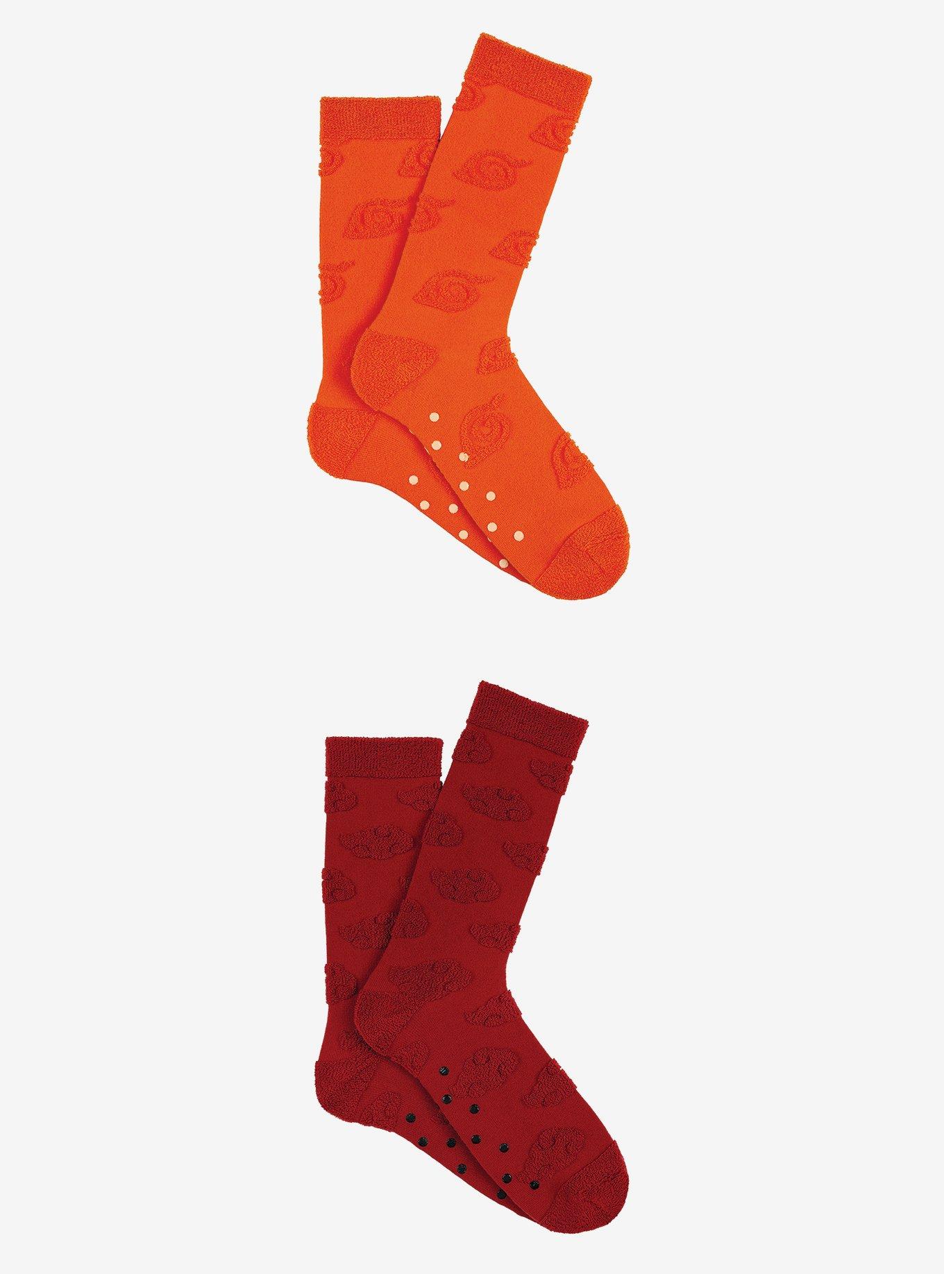 Naruto Shippuden 2-pair Terry Crew Socks, , hi-res