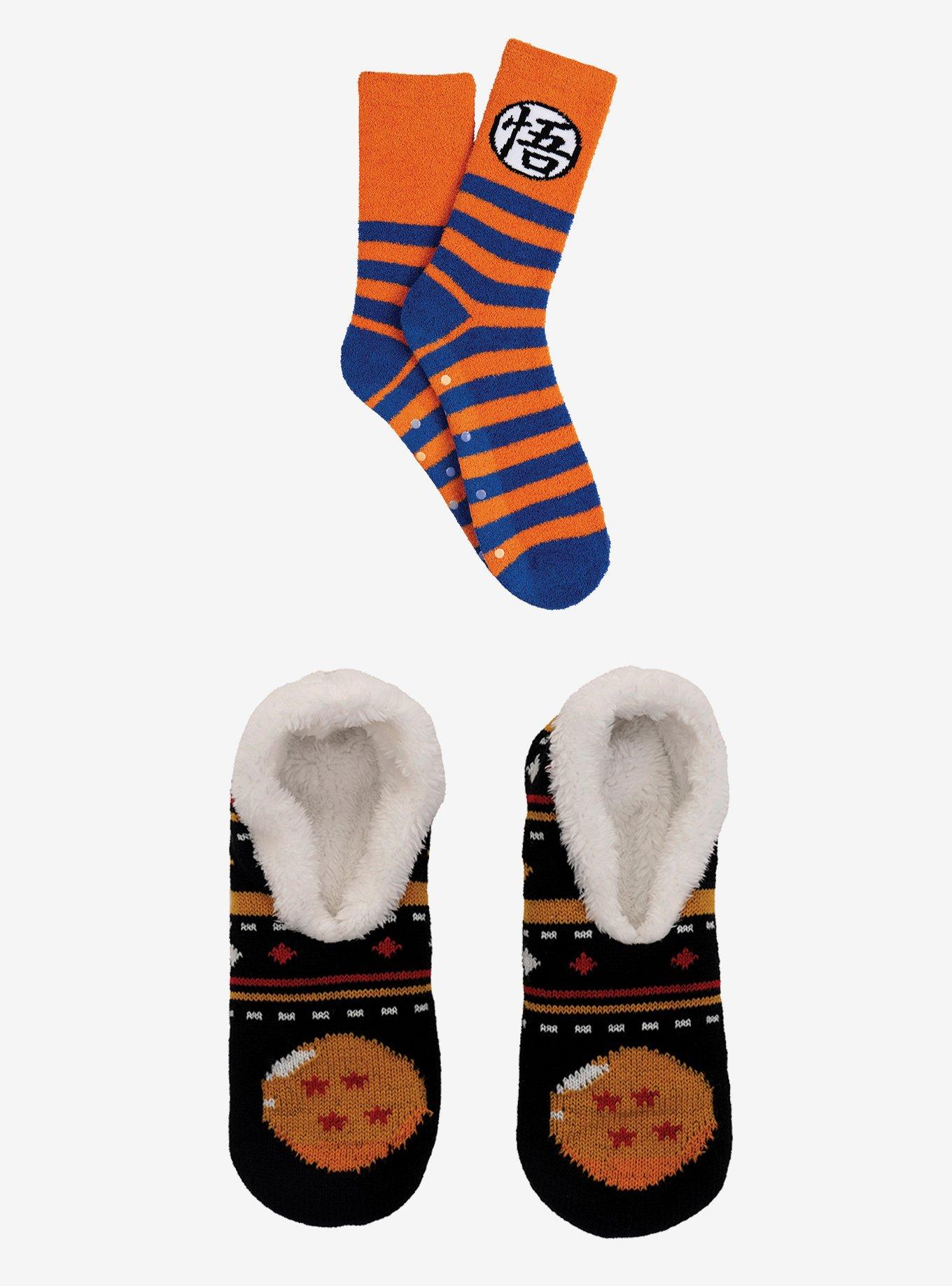 Dragon Ball Super 2-pair Slipper Socks, , hi-res