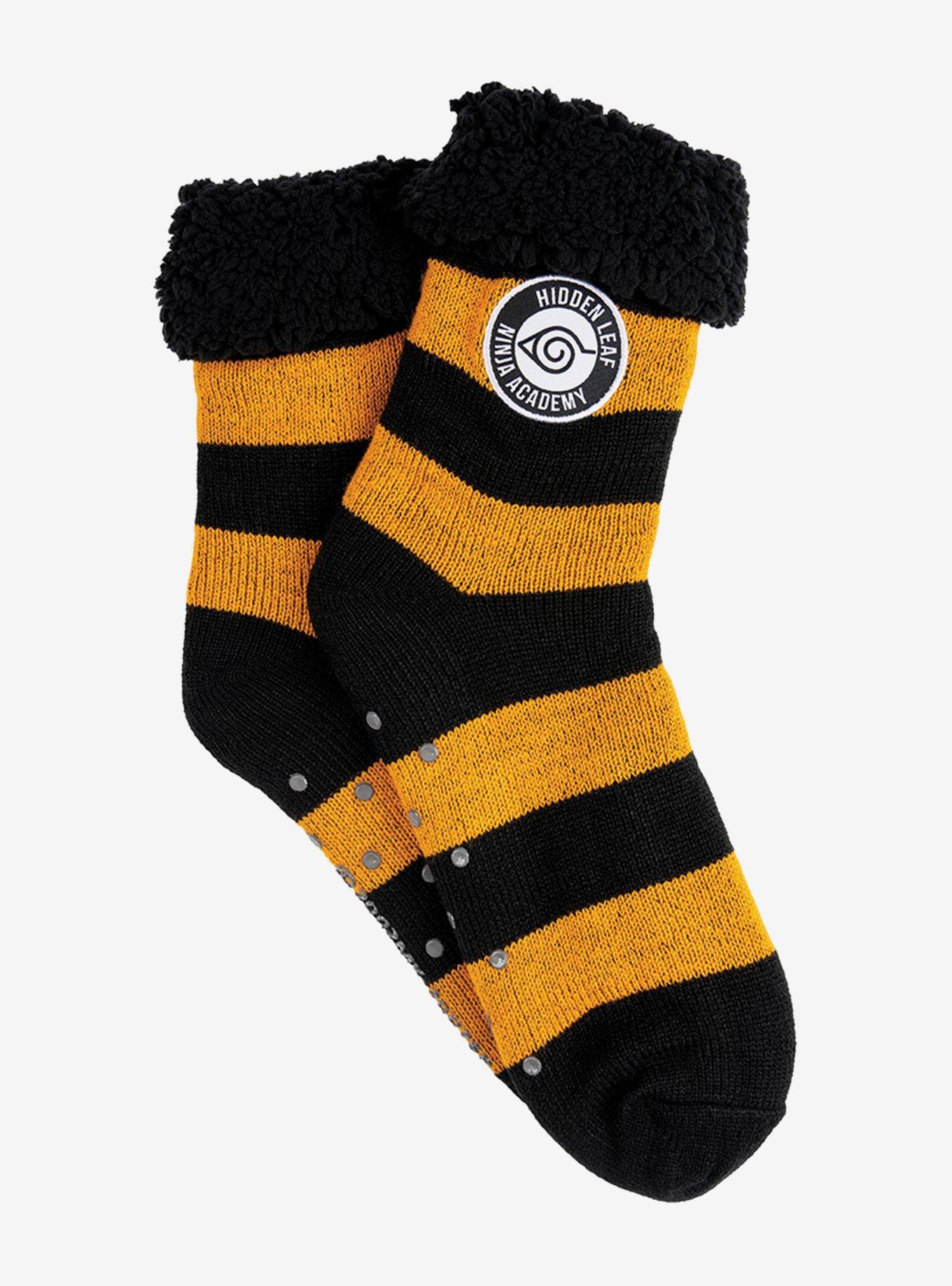 Naruto Shippuden Hidden Leaf Village Slipper Sock, , hi-res