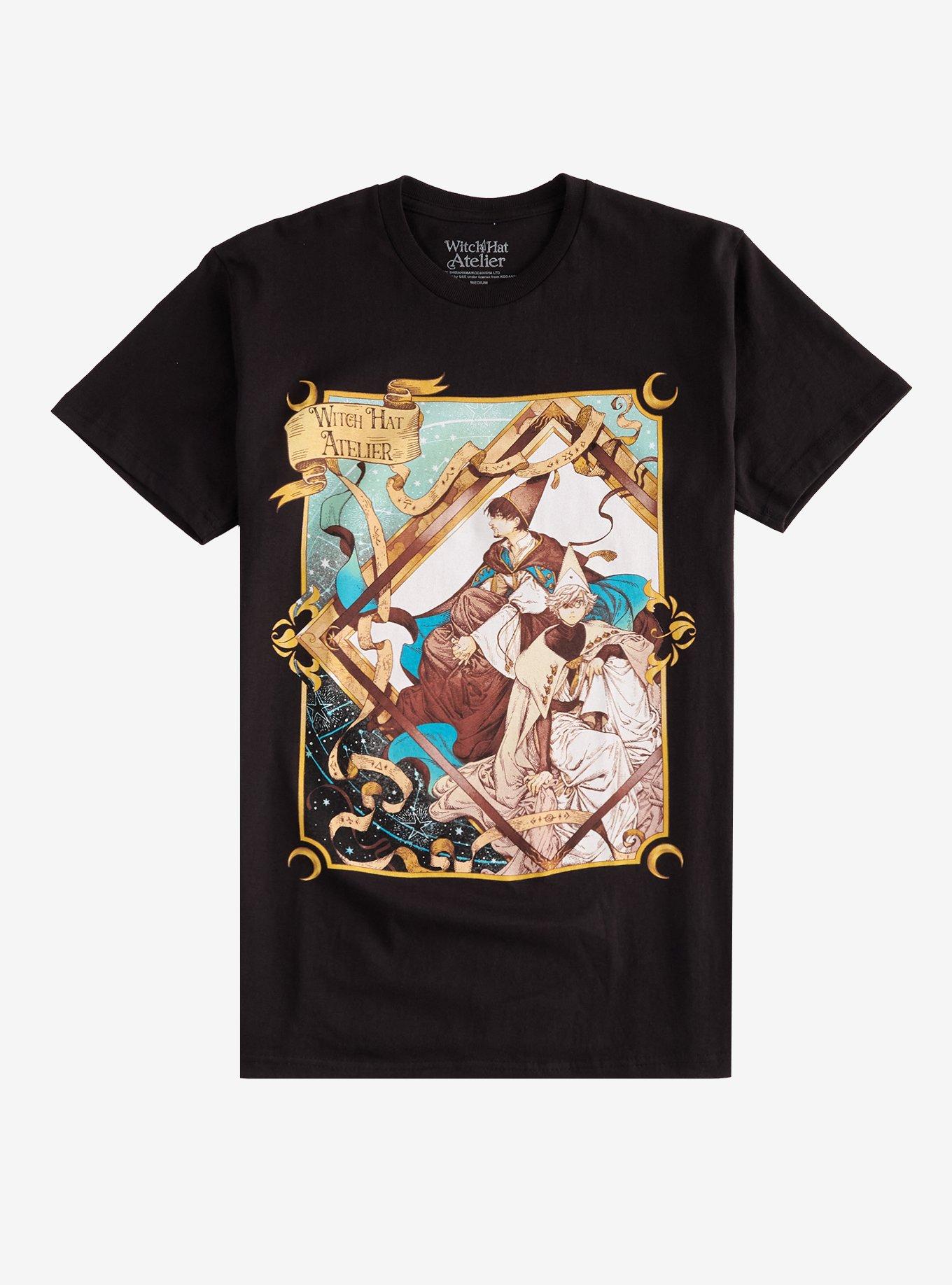 Witch Hat Atelier Qifrey & Olruggio Gold Foil T-Shirt | Hot Topic