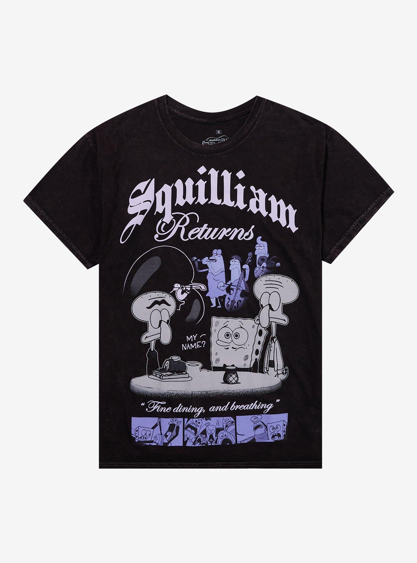 SpongeBob SquarePants Hash-Slinging Slasher Poster T-Shirt