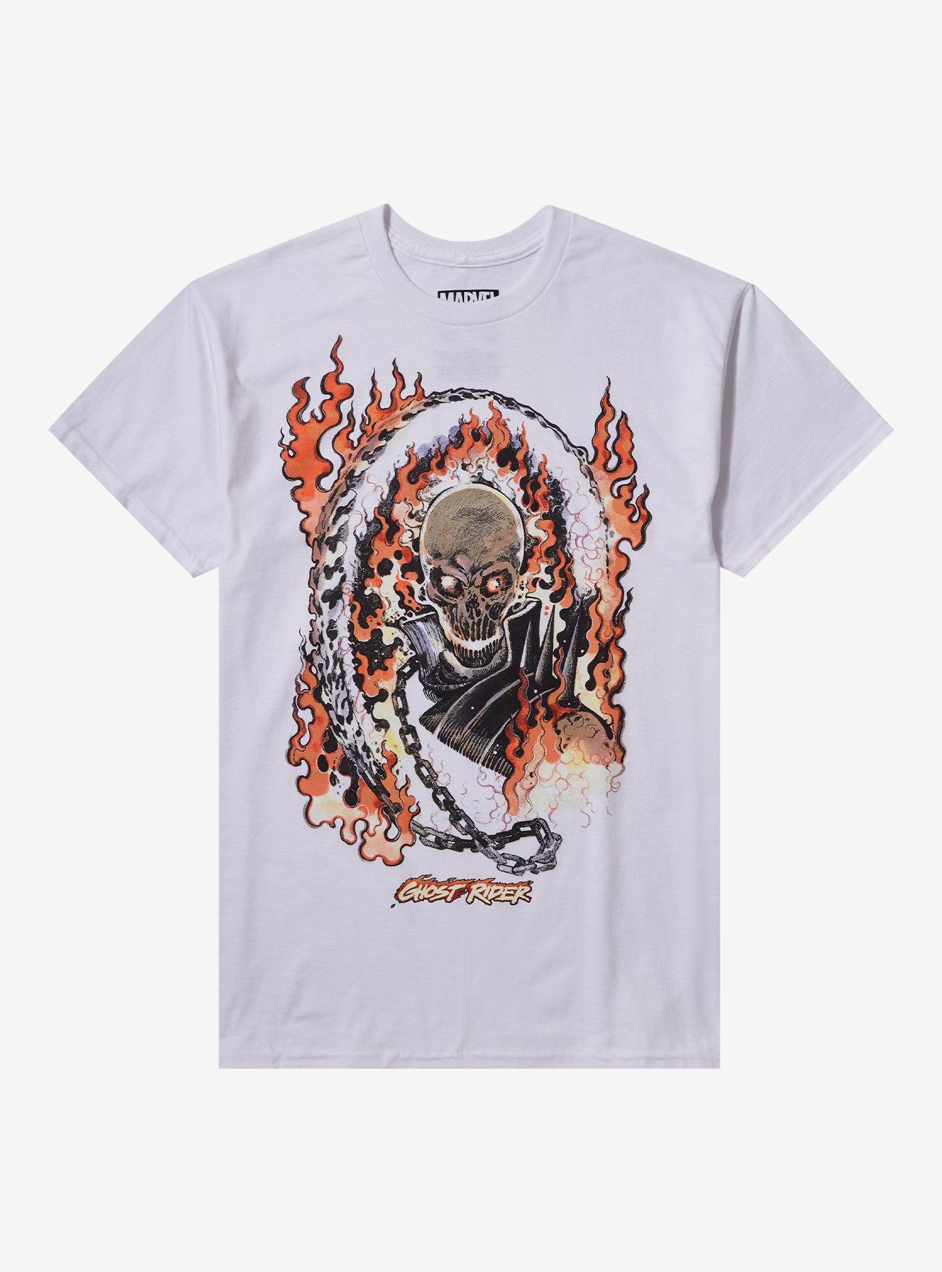 Marvel Ghost Rider Flames & Chains T-Shirt, , hi-res