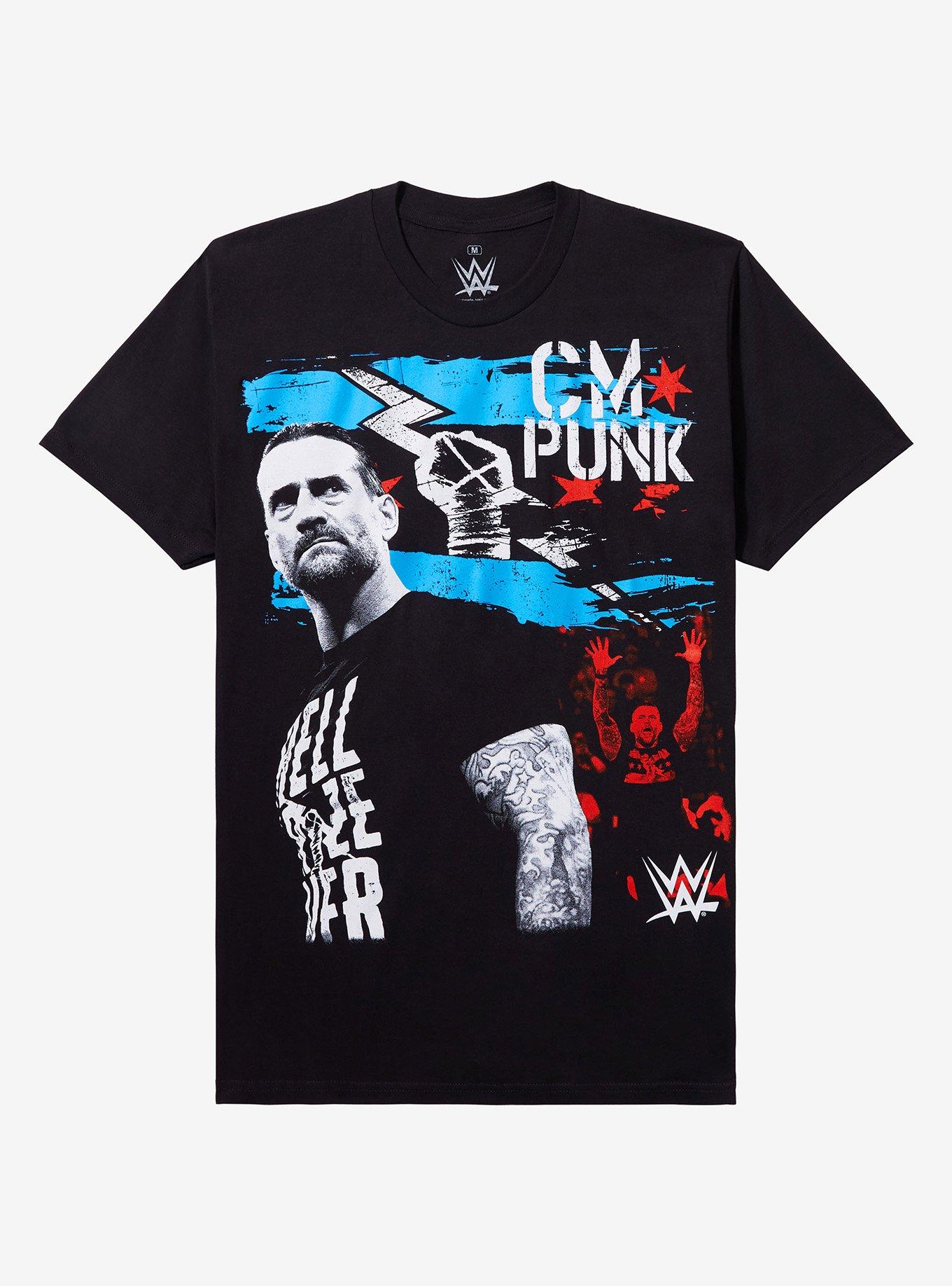 WWE CM Punk Jumbo Print T-Shirt, , hi-res