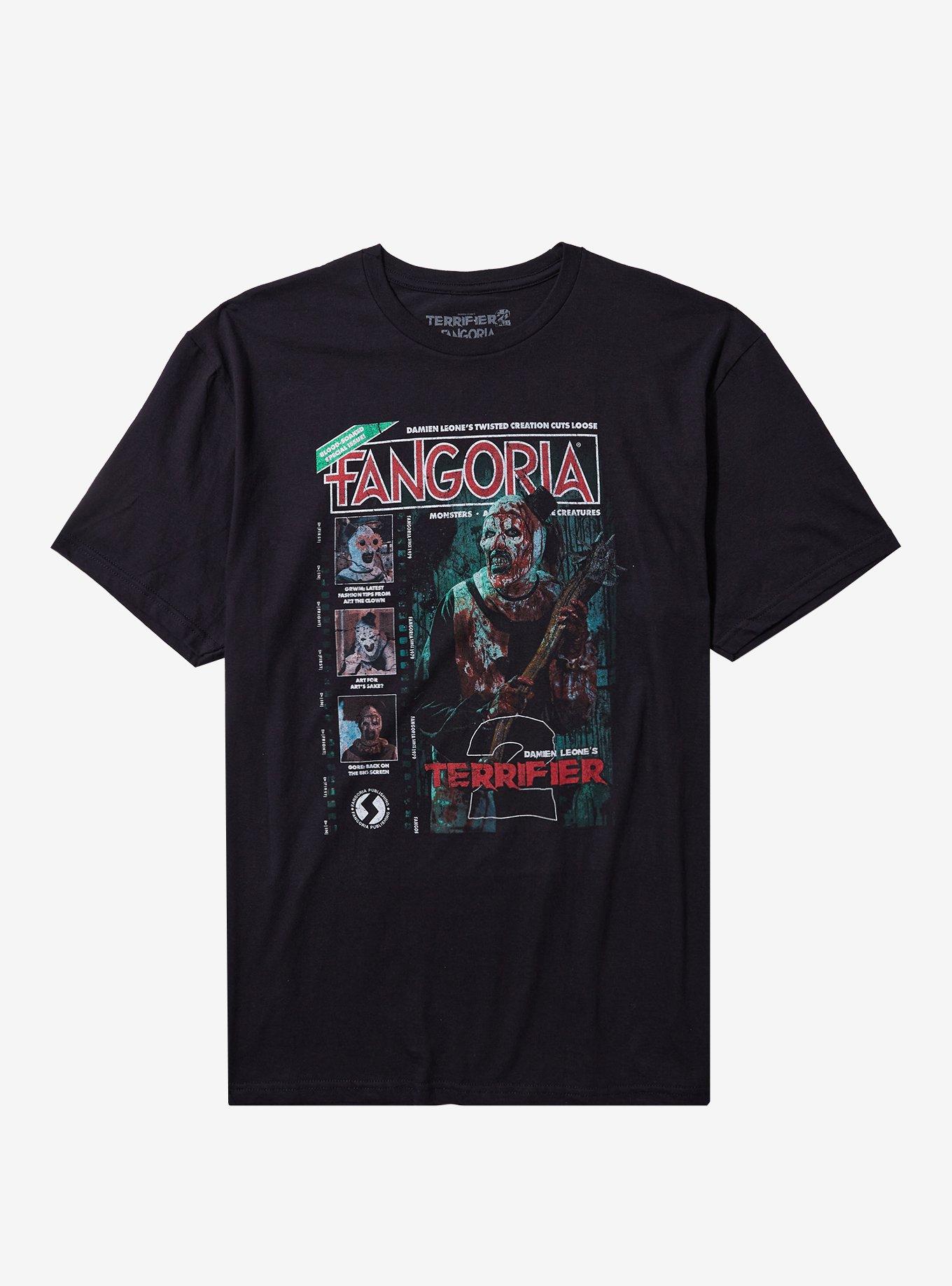 Terrifier 2 X Fangoria Magazine Cover T-Shirt, , hi-res