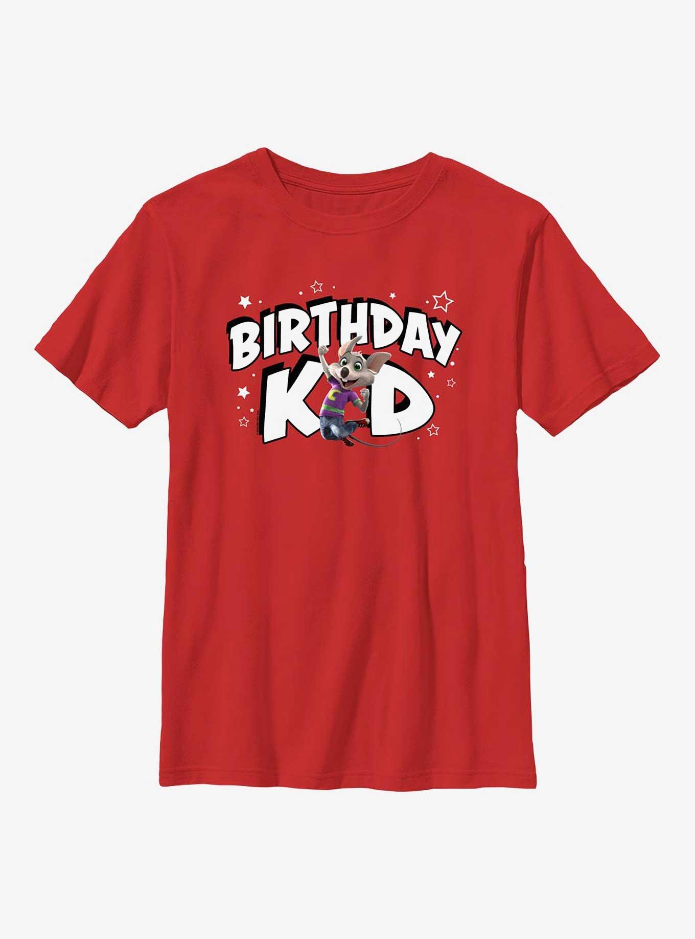 Chuck E Cheese Birthday Kid Youth T-Shirt, , hi-res