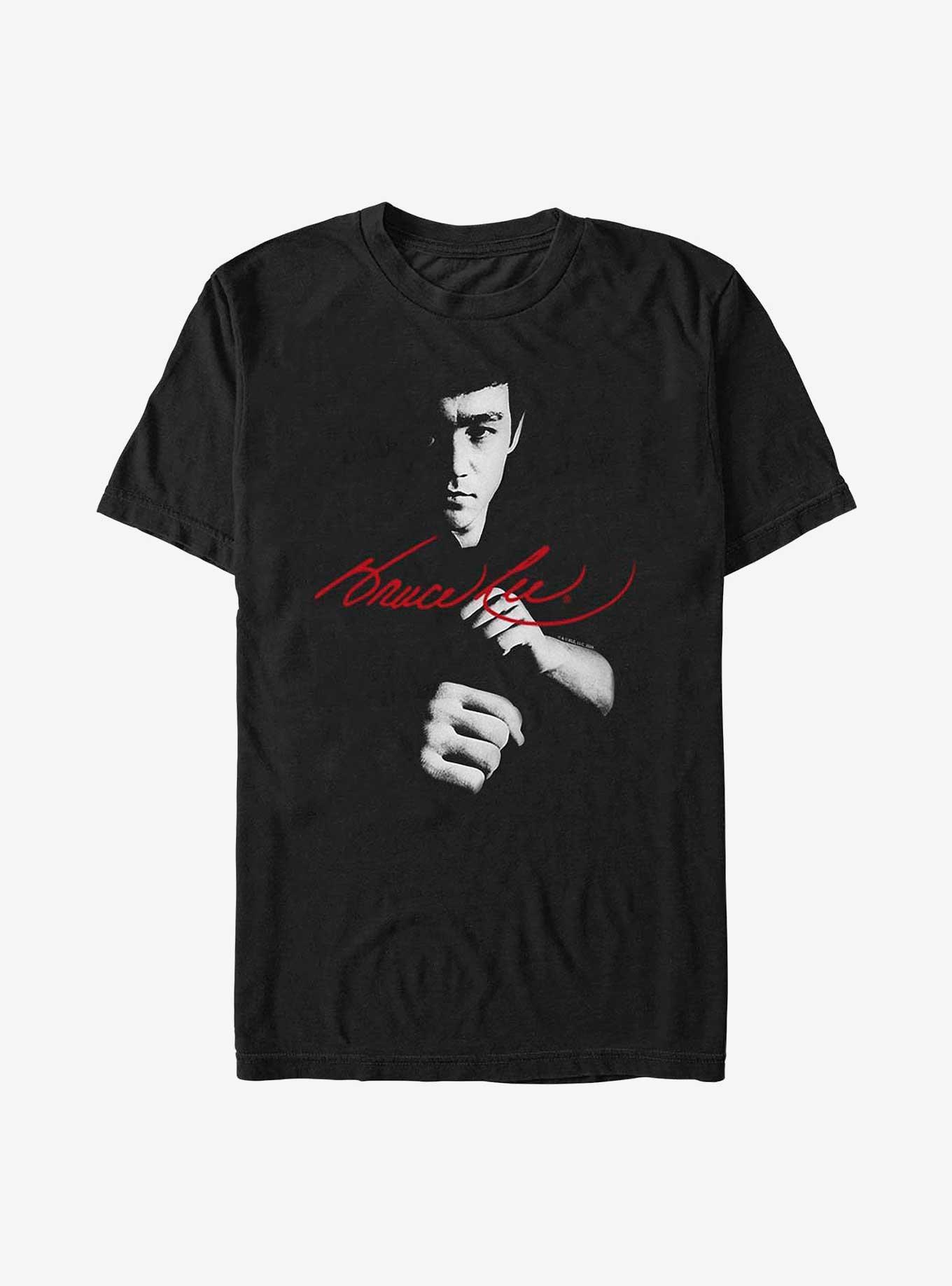 Bruce Lee Legend Lee Autograph T-Shirt,All Products : American Fashion Style Bags On Sale